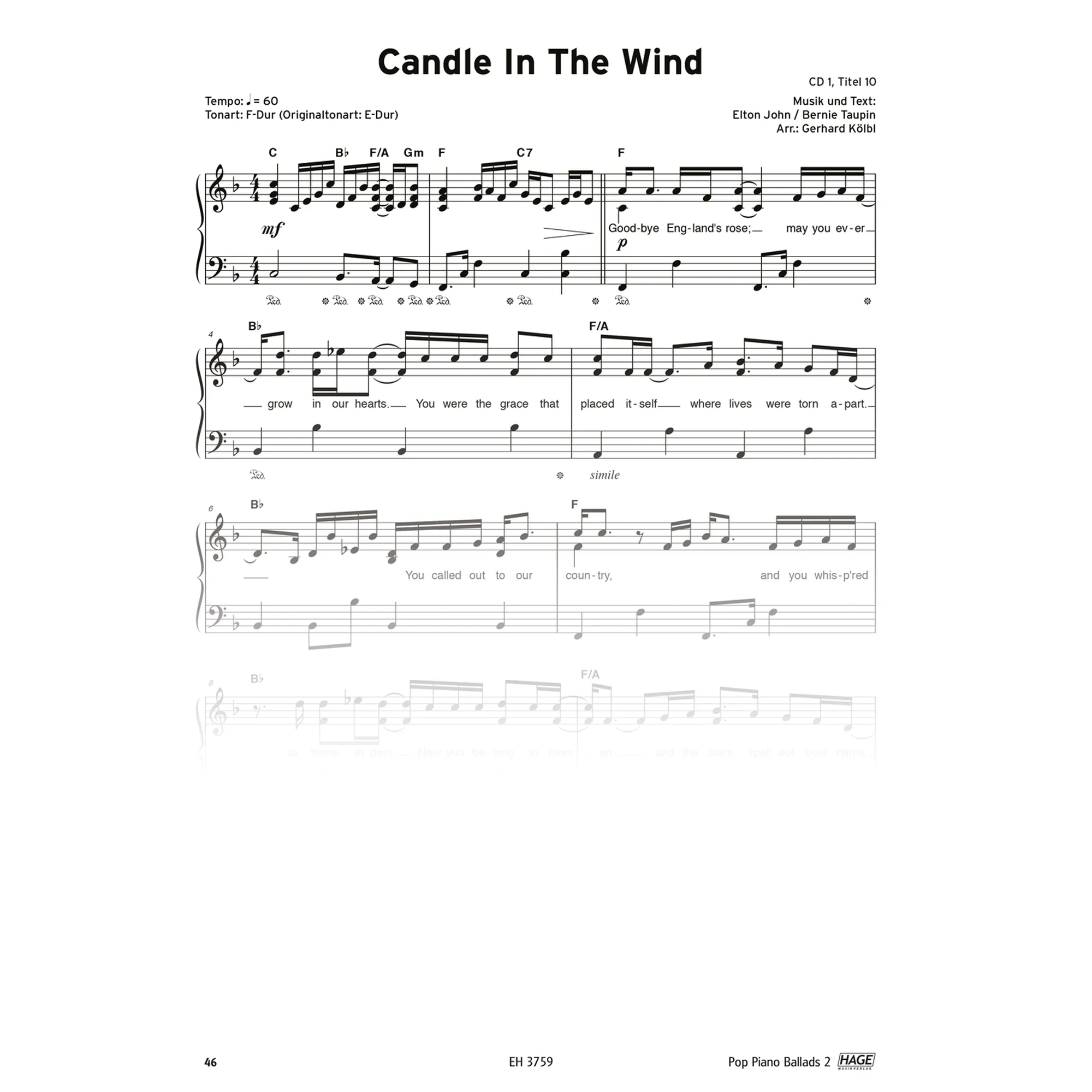 Pop Piano Ballads 2