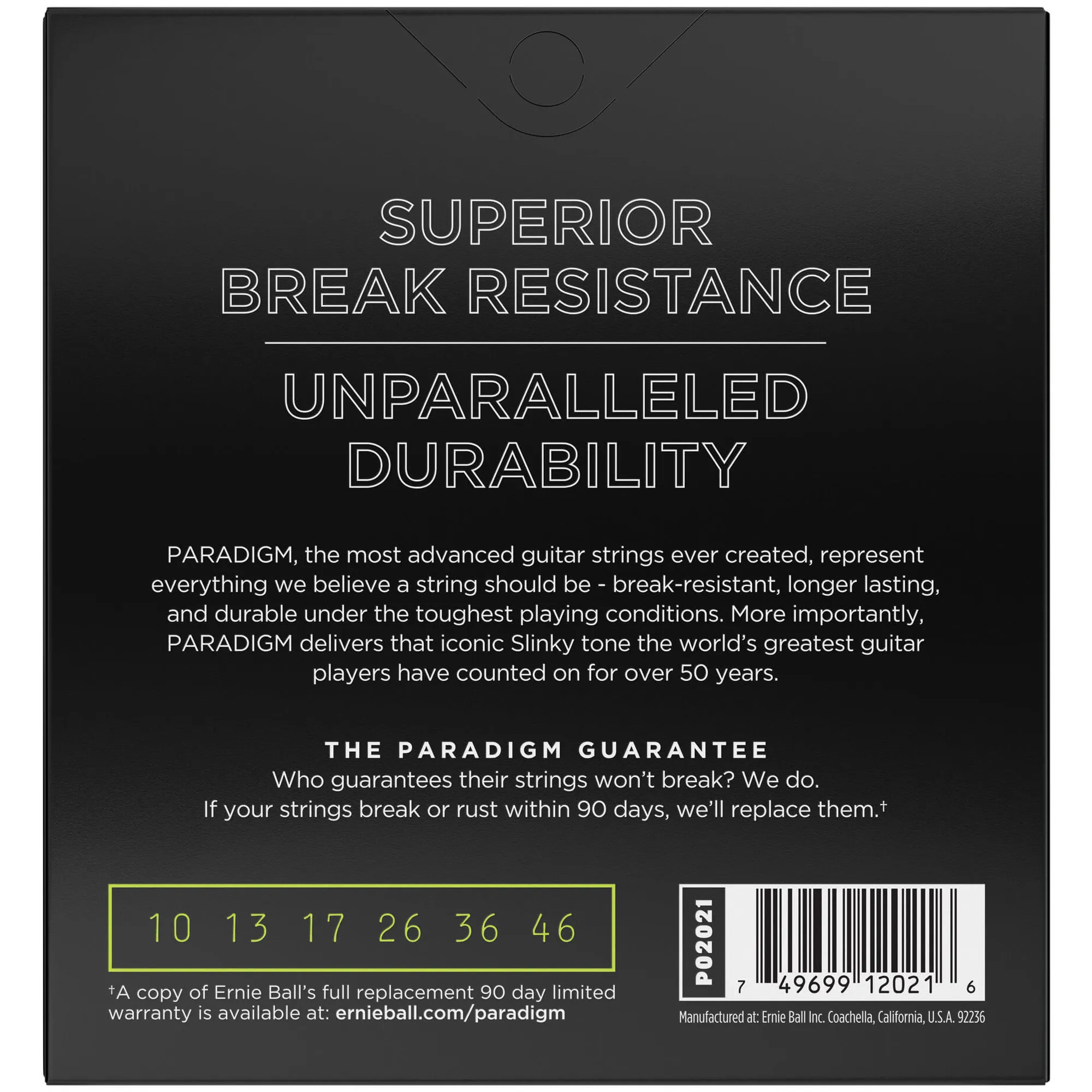 Ernie Ball E2021 Paradigm Regular Slinky