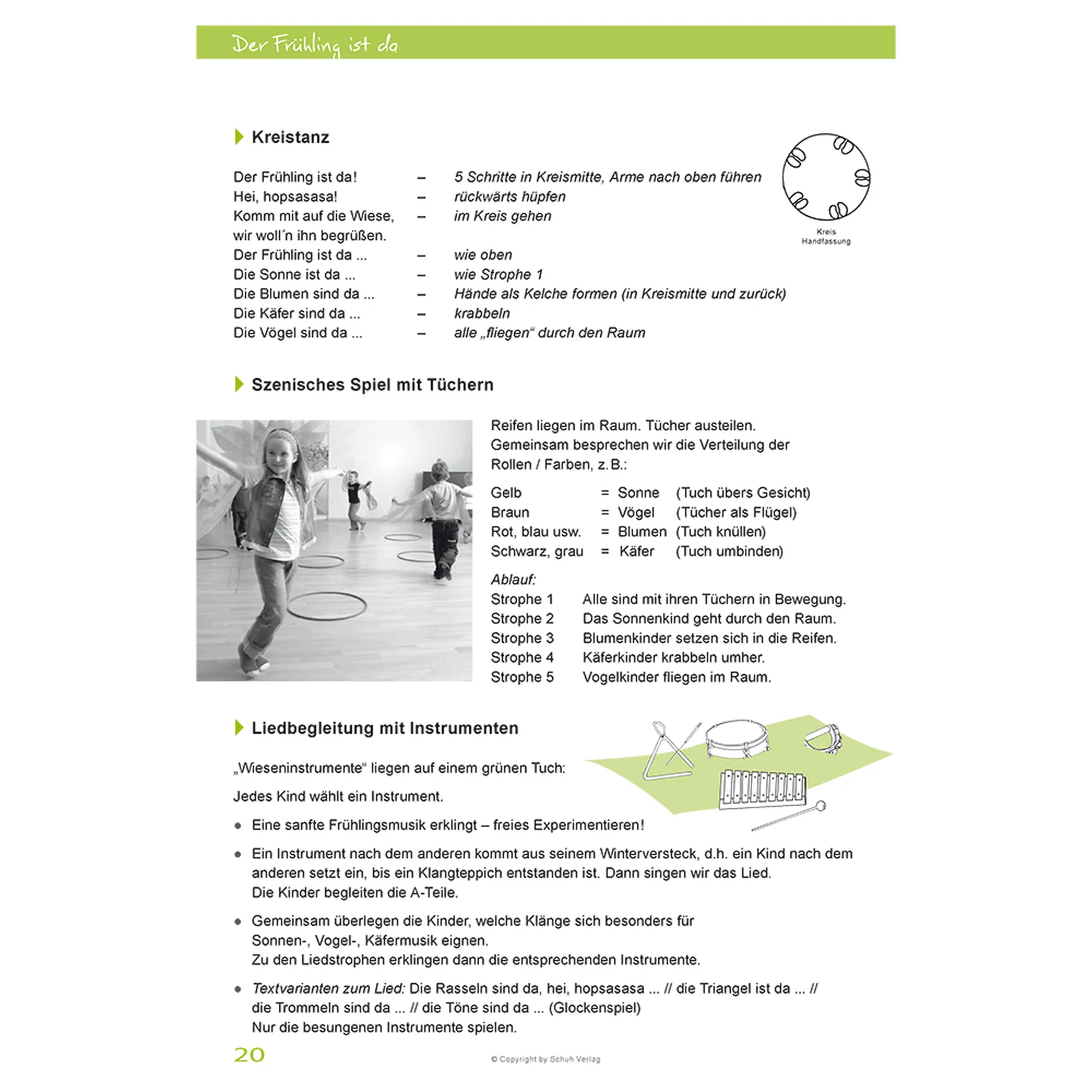 Frühlingsmusik im Kindergarten