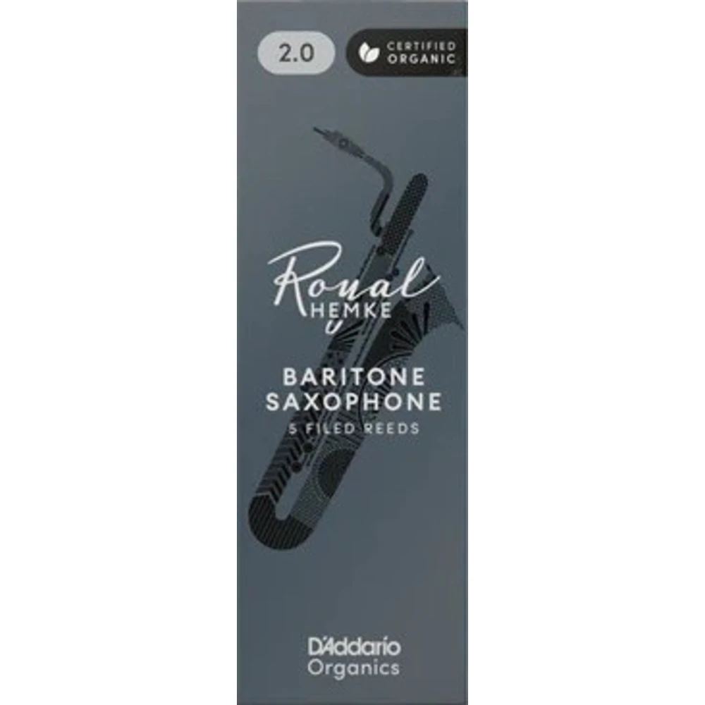 D'Addario Woodwinds Royal Hemke Organic 2