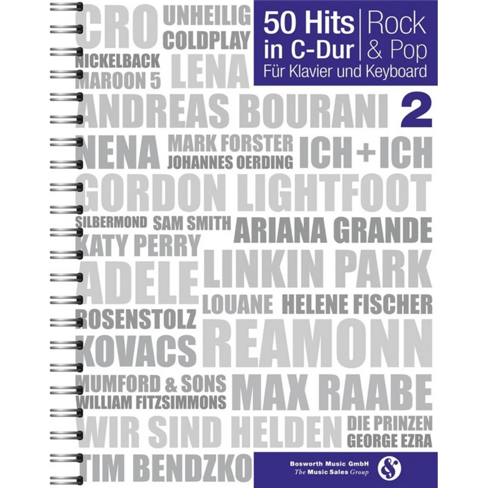 50 Hits in C-Dur - Rock und Pop Band 2