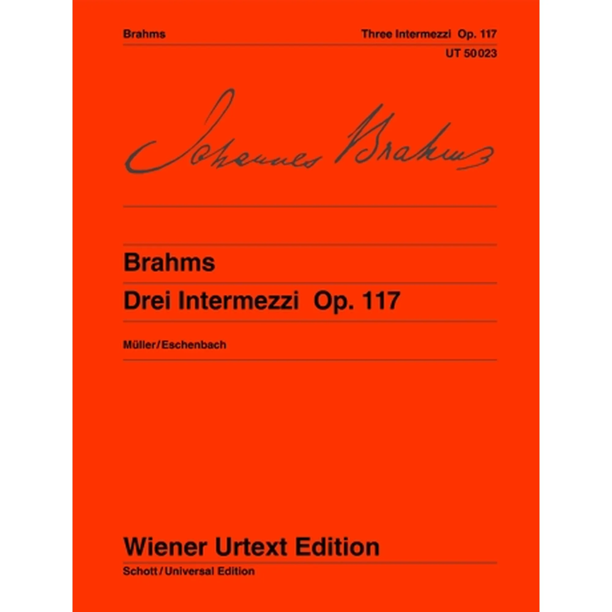 Drei Intermezzi op. 117