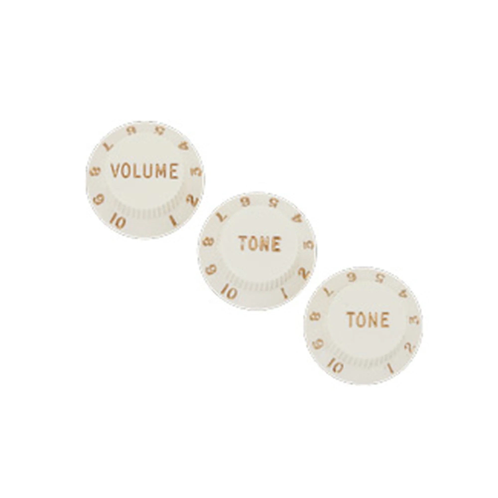 Fender Stratocaster Knobs Parchment