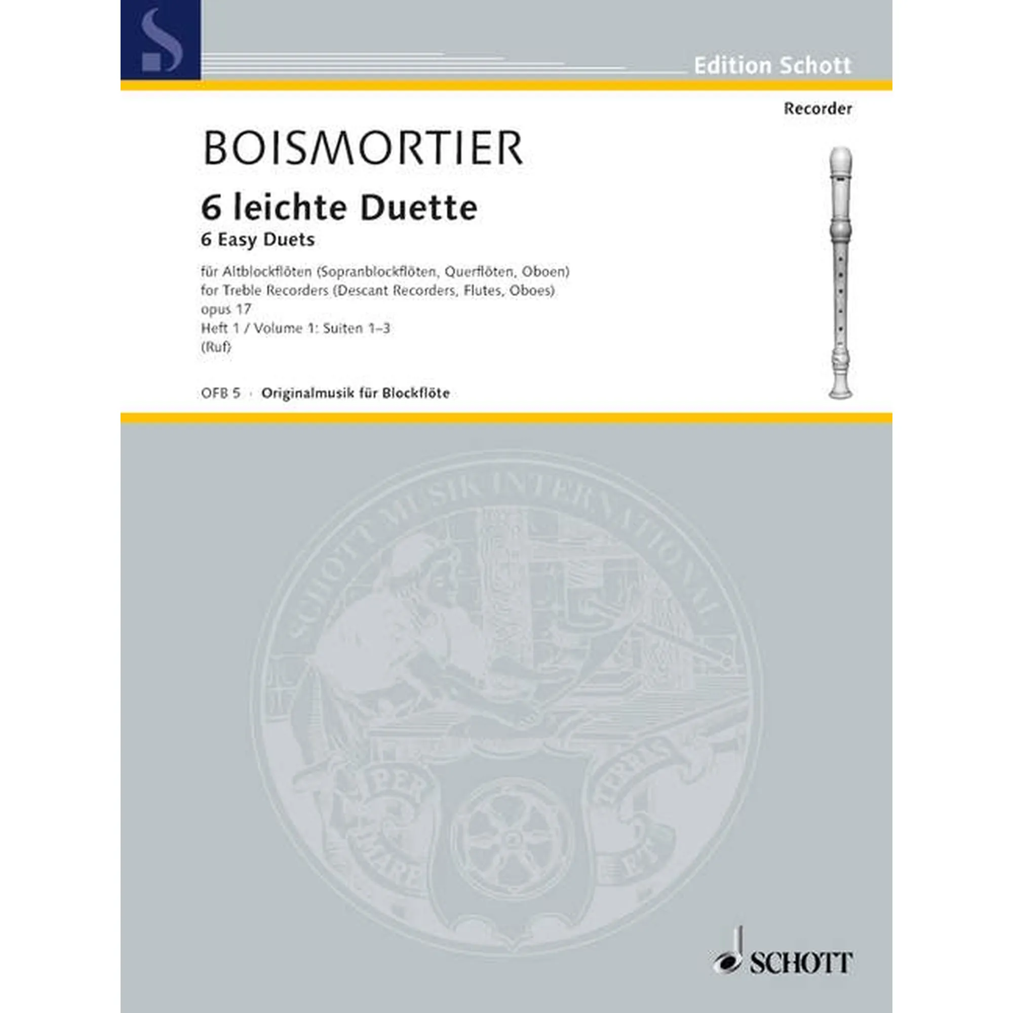 6 leichte Duette op.17 Band 1