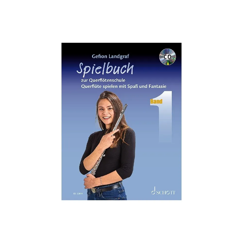 Querflöte spielen mit Spaß und Fantasie Band 1 - Spielbuch