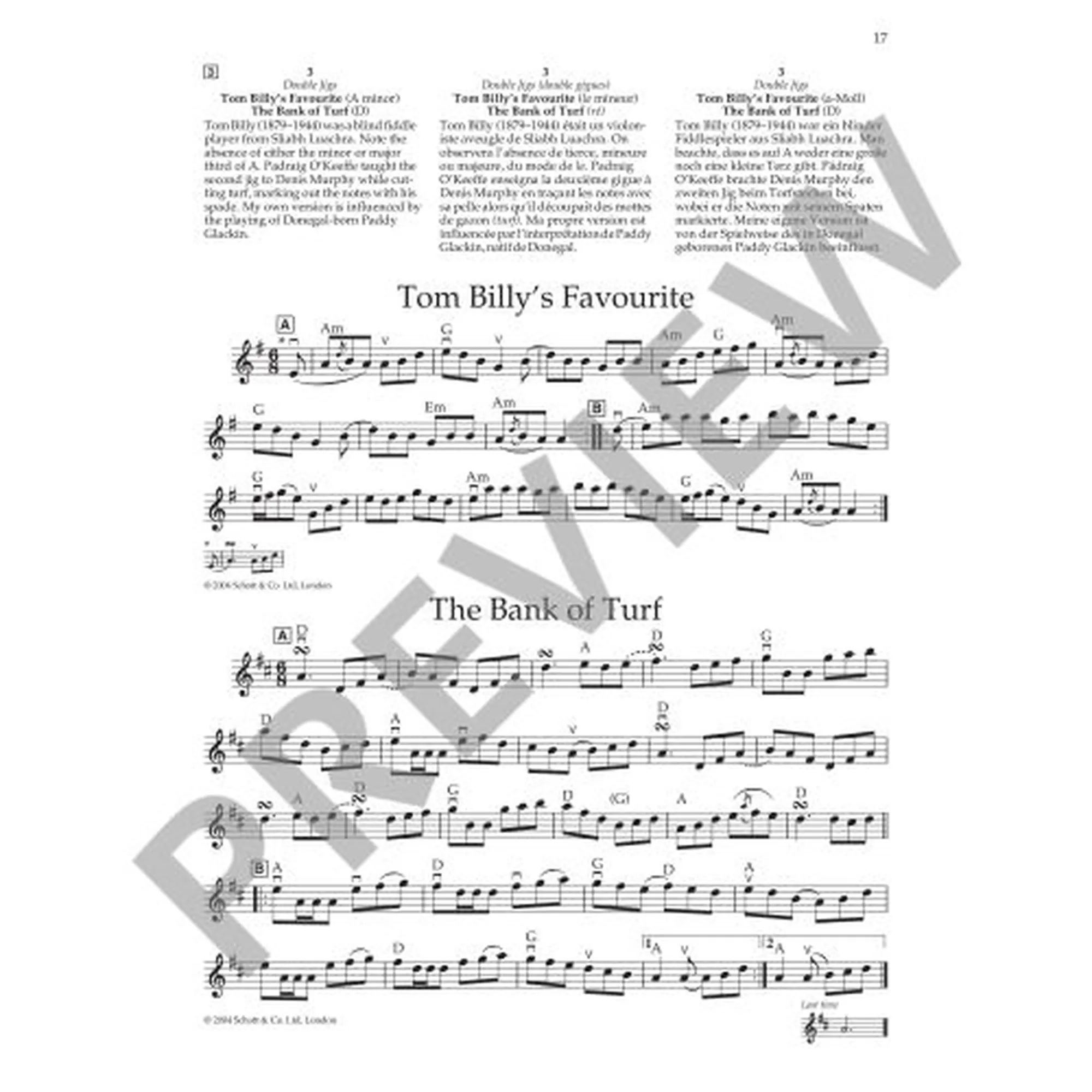 Irish Fiddle Solos