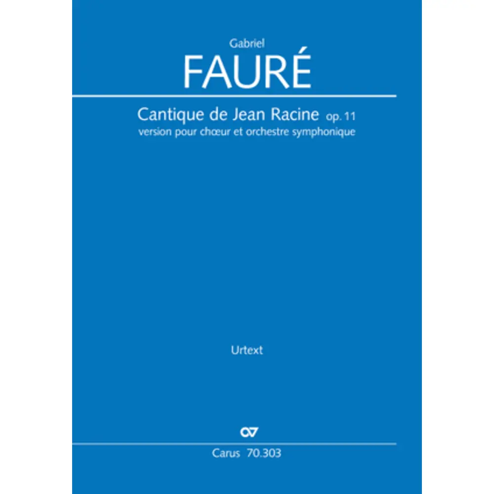 Cantique de Jean Racine op.11