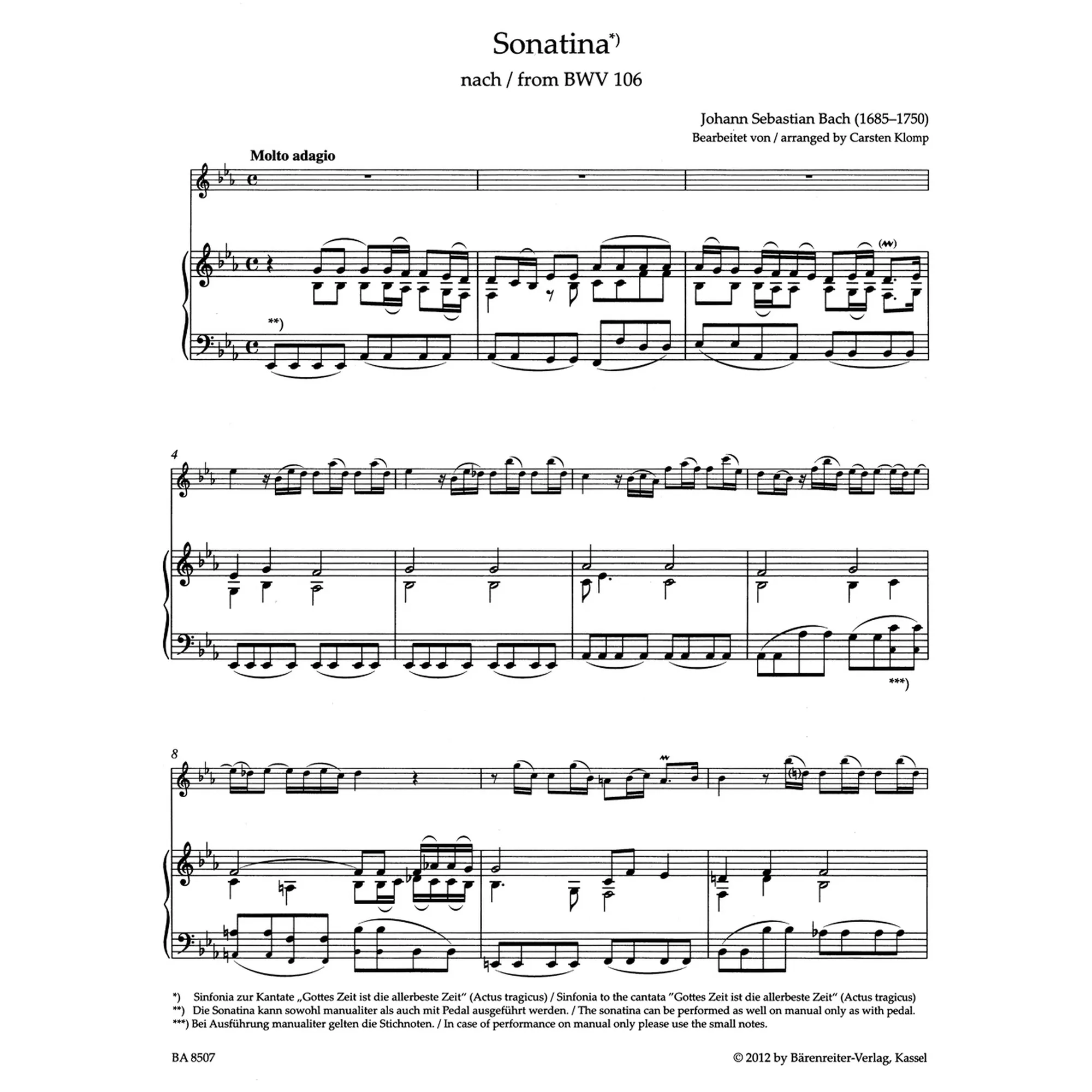Organ plaus one: Abendmahl