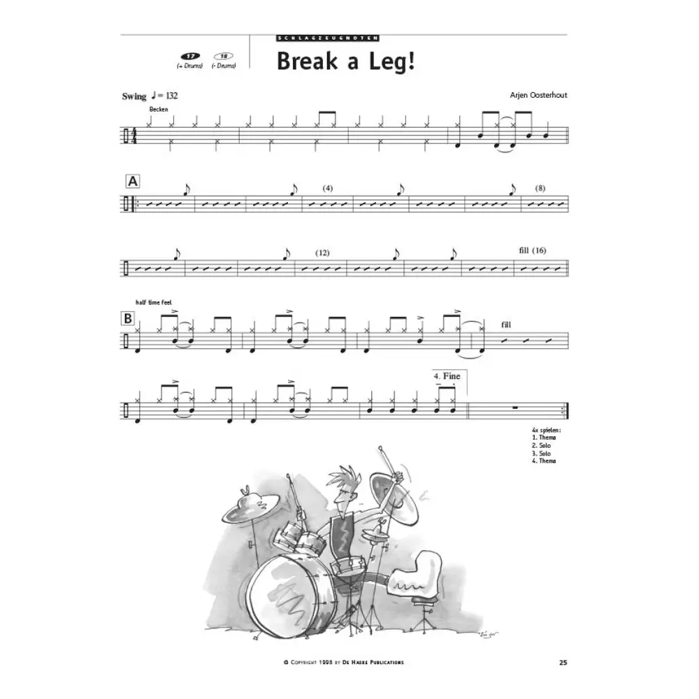 Real Time Drums in Songs (+Online Audio)