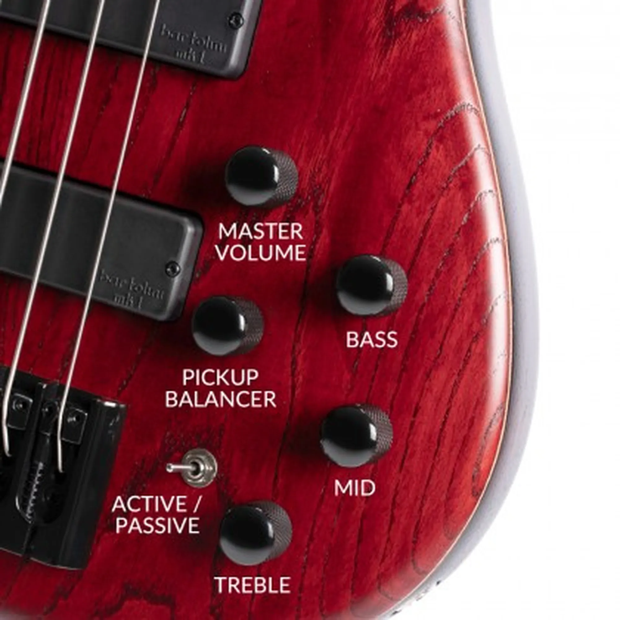 Cort B4 Element Open Pore Burgundy Red