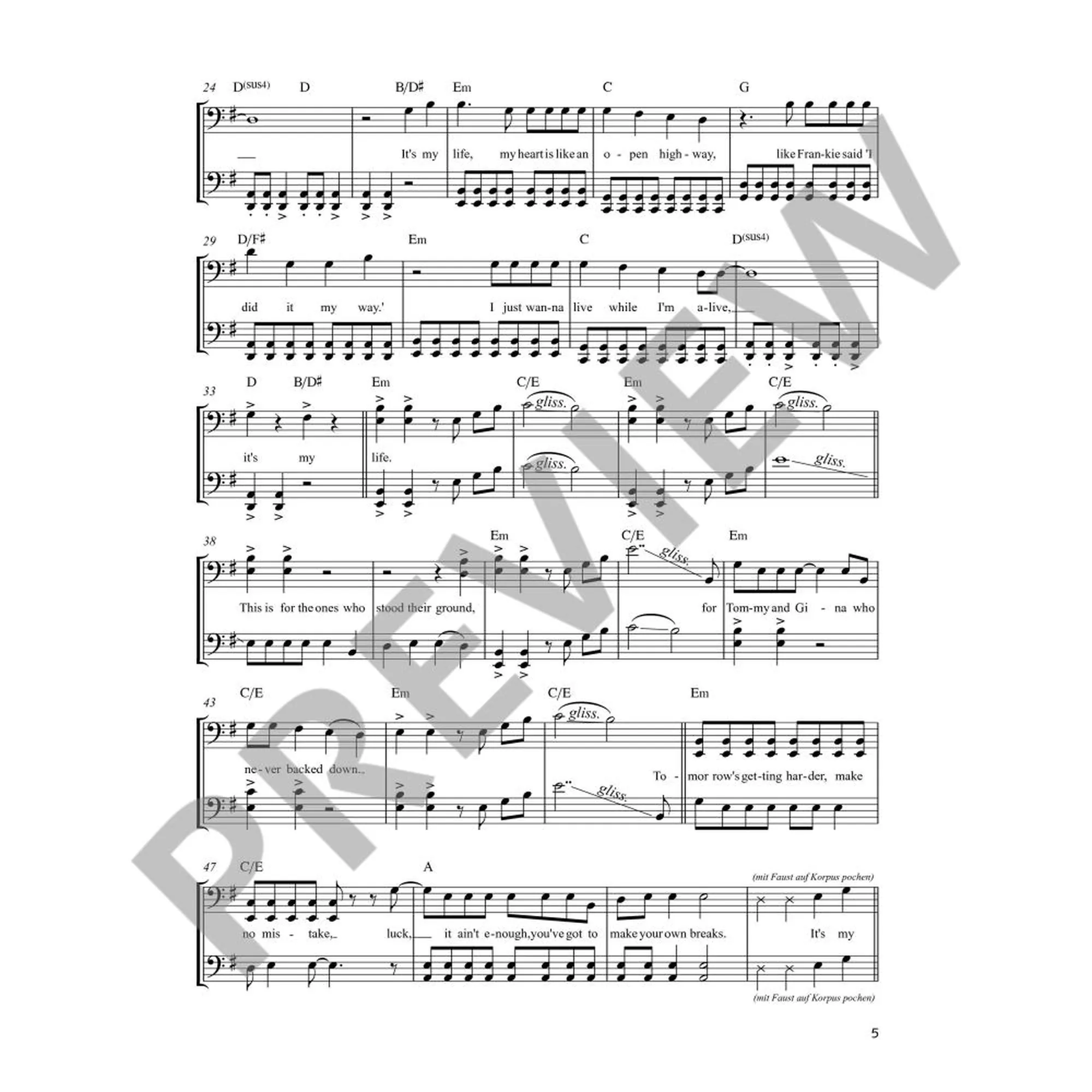 Pop for Cello Band 5