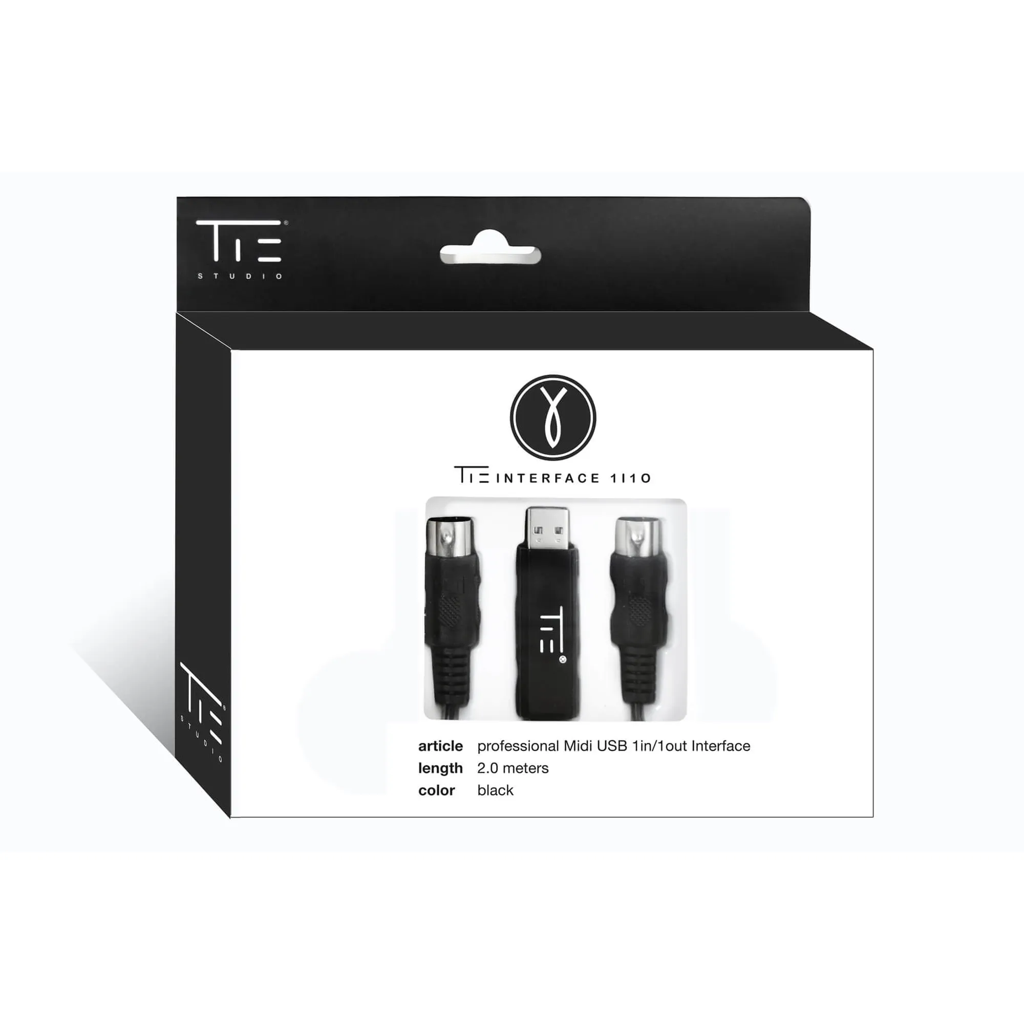 TIE Studio MIDI 1i1o-e