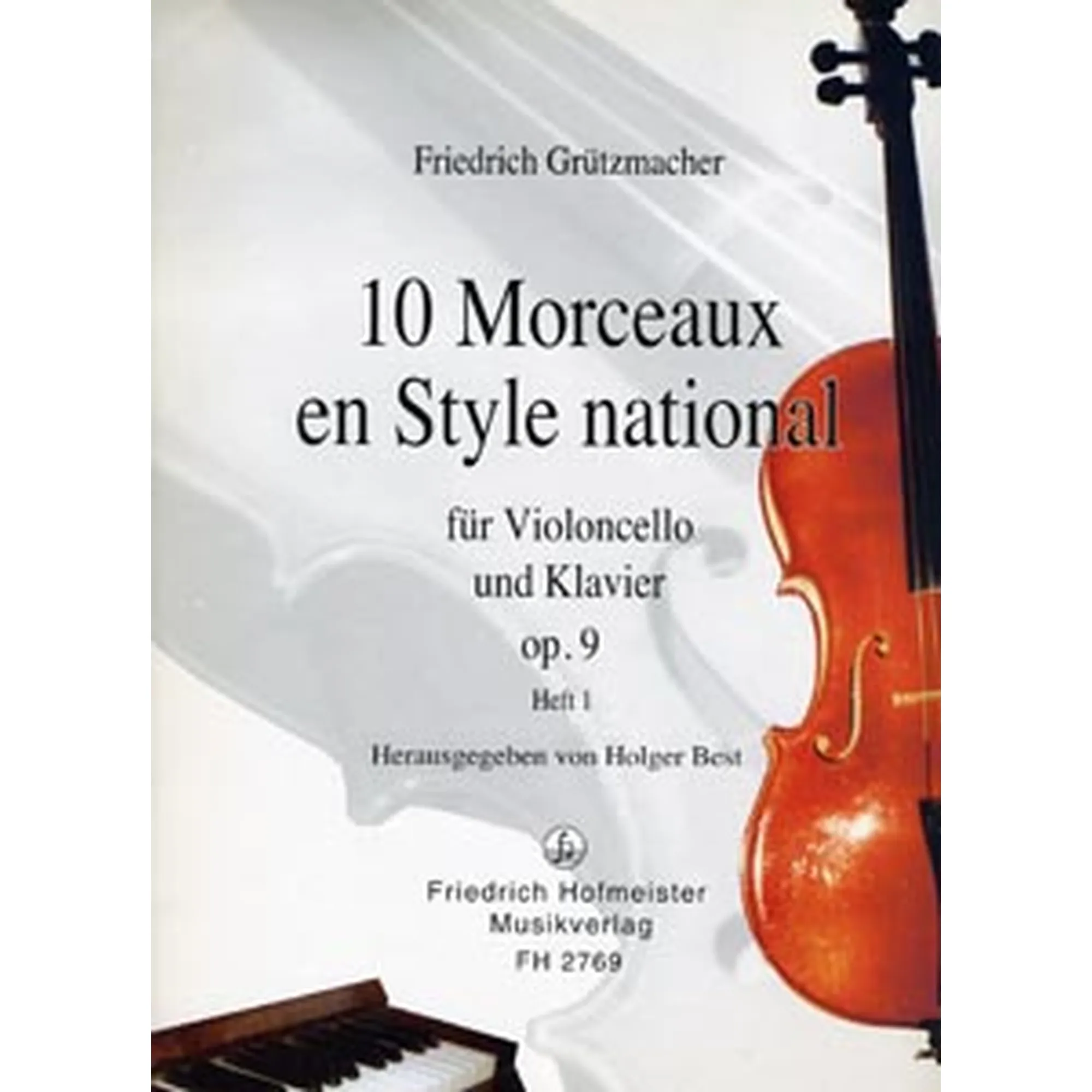 10 Morceaux en style national op 9 - Bd.1
