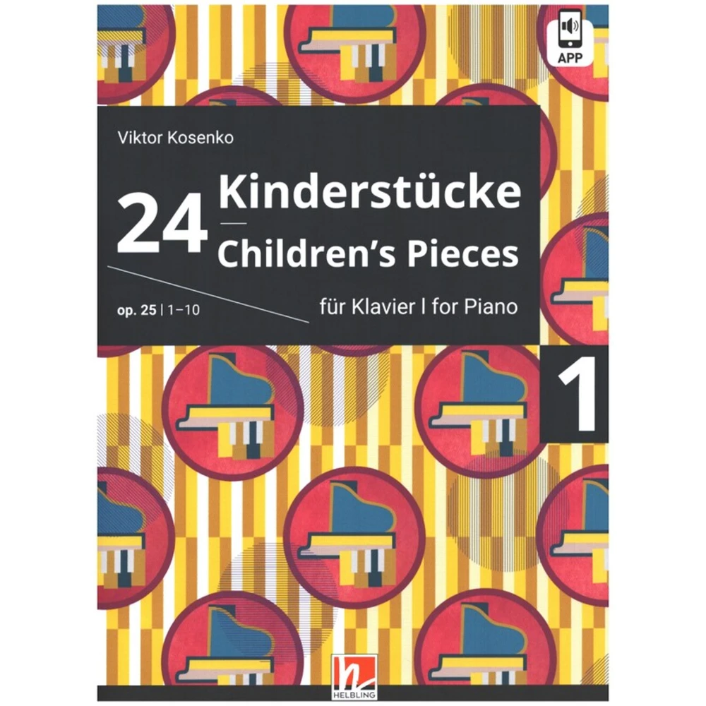 24 Kinderstücke op.25 Band 1 (Nr.1-10)