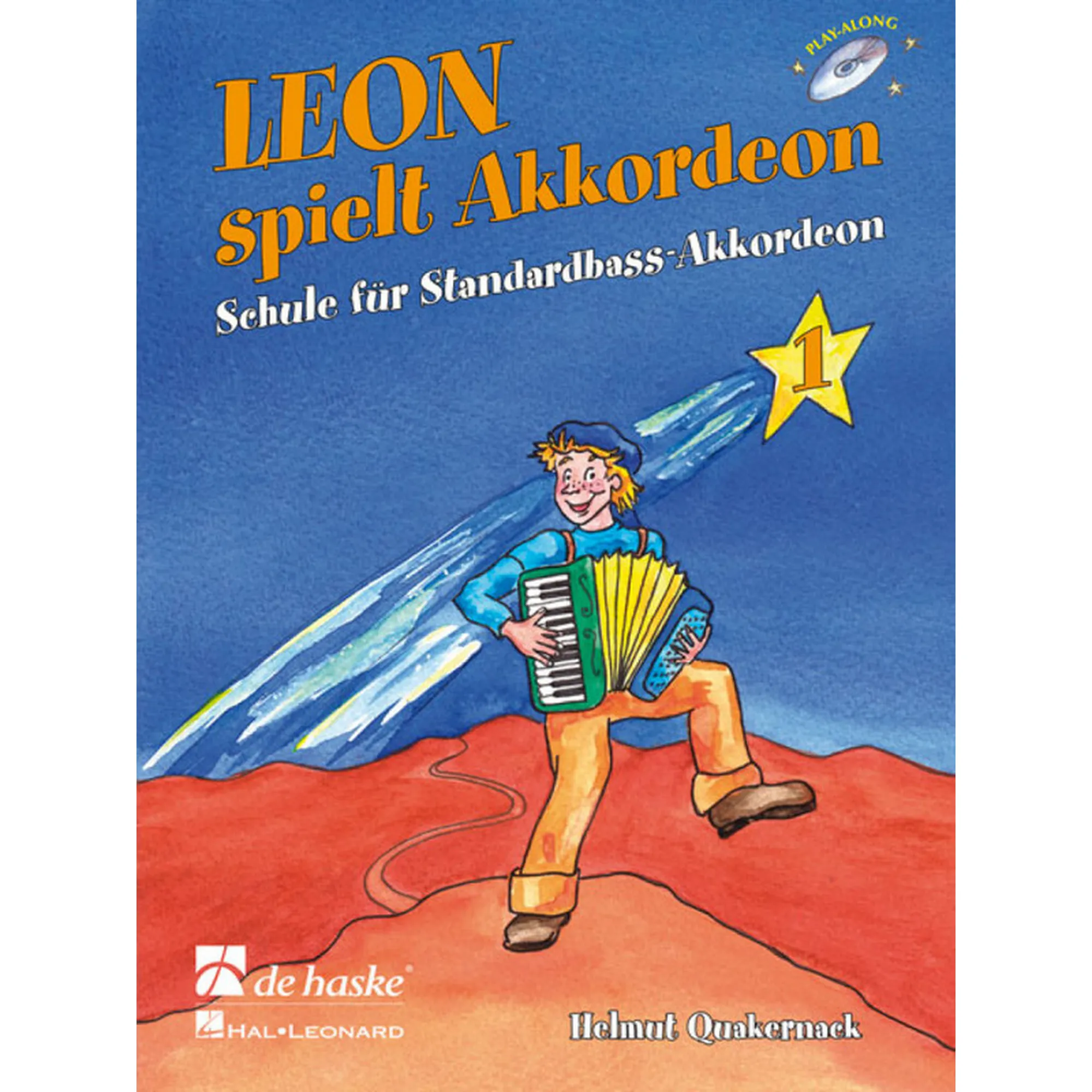 Leon spielt Akkordeon 1