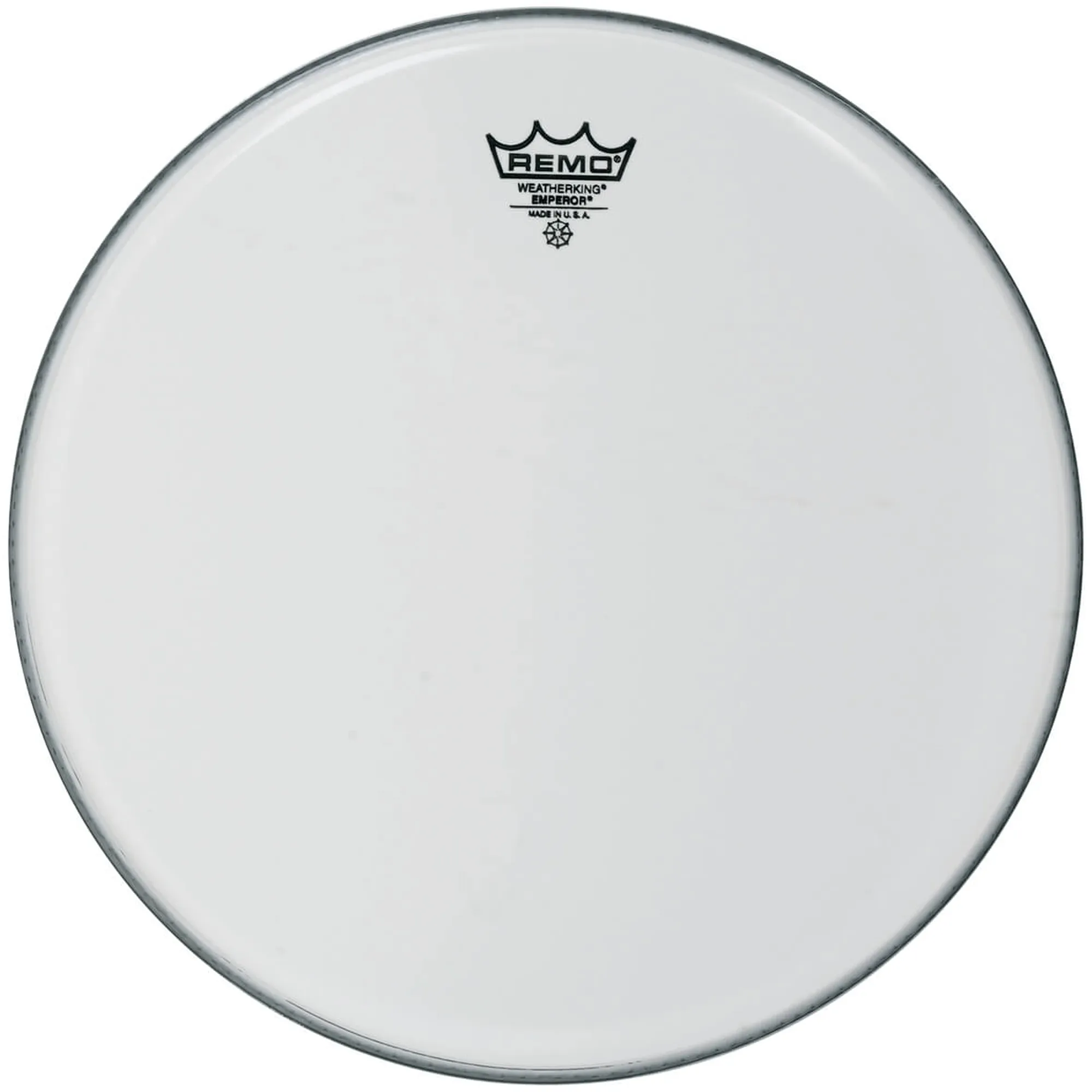 Remo Emperor Smooth White 14"