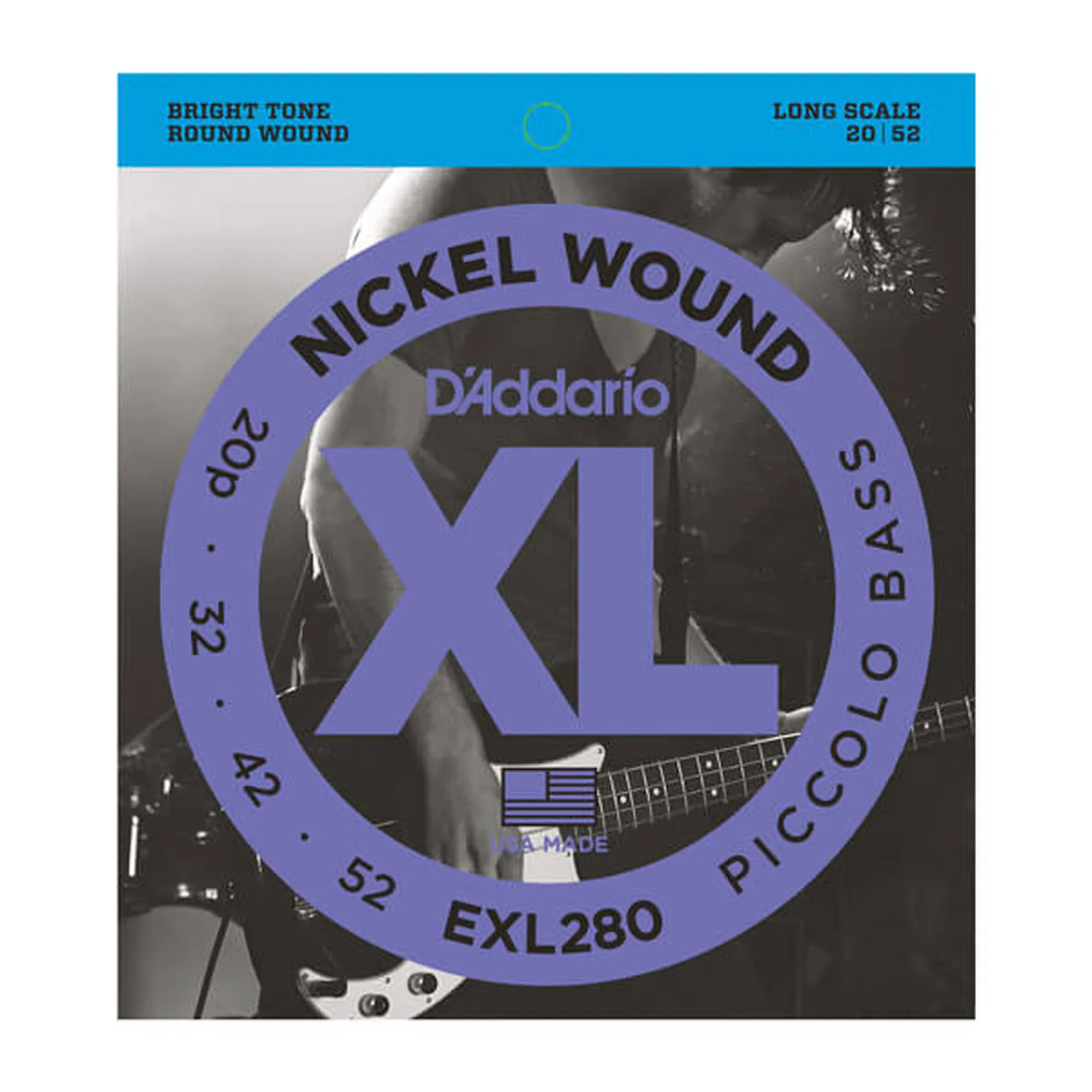 D´Addario EXL280 Long Scale/Piccolo