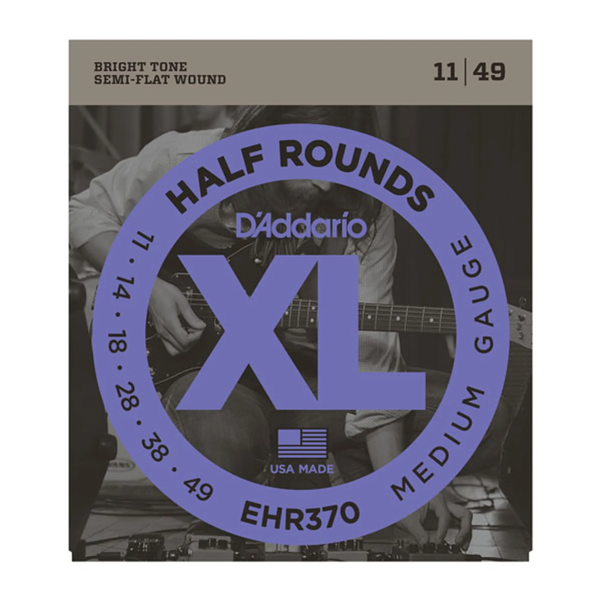 D´Addario EHR370 Half Rounds Medium