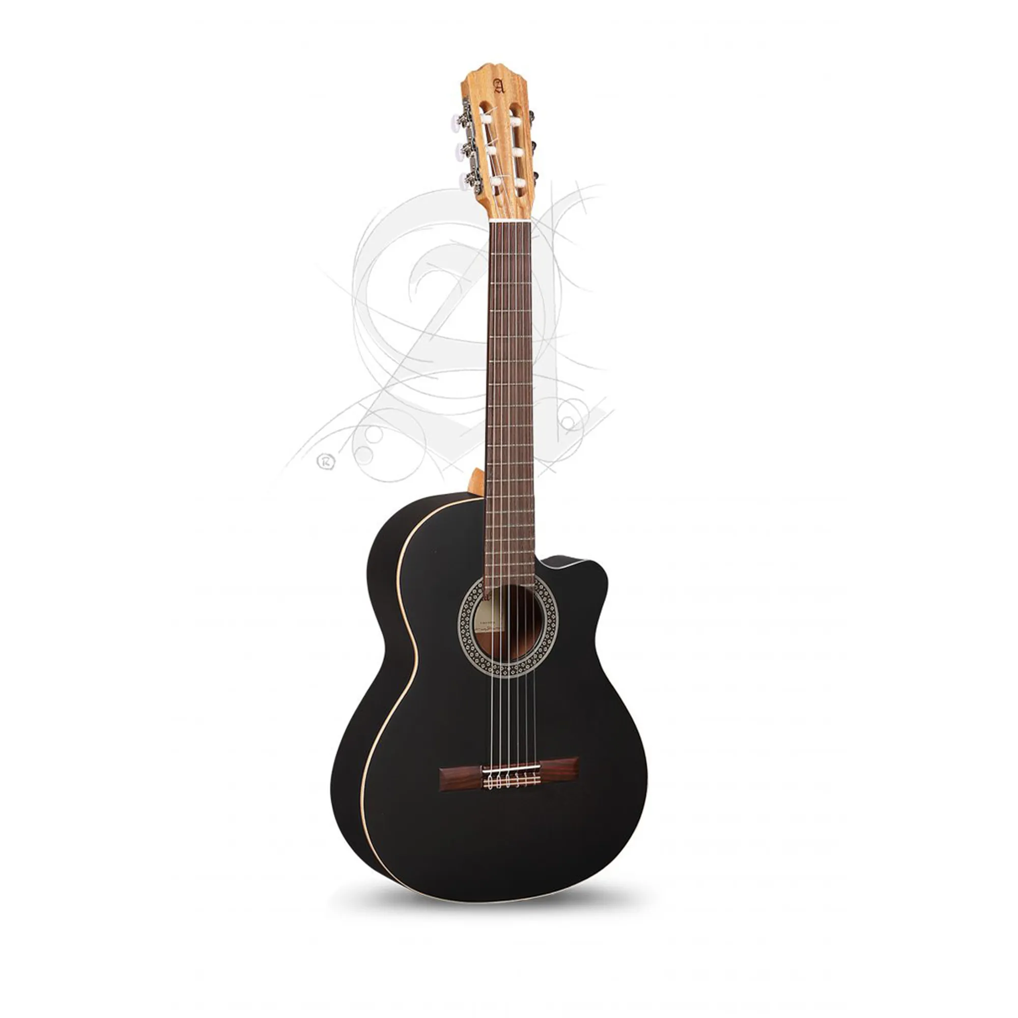 Alhambra Black Satin CW EZ mit Gigbag