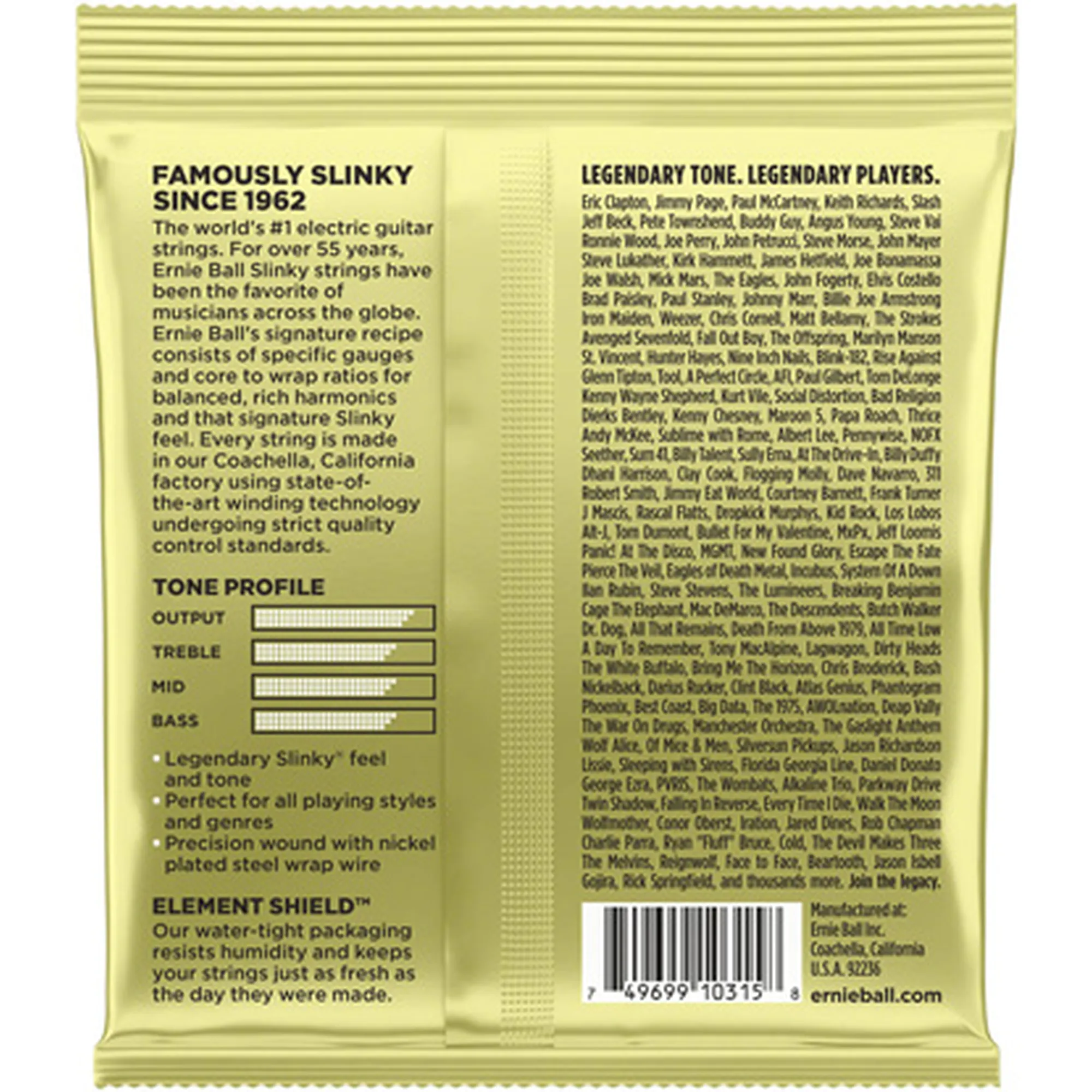 Ernie Ball EB2214 Mammoth Slinky