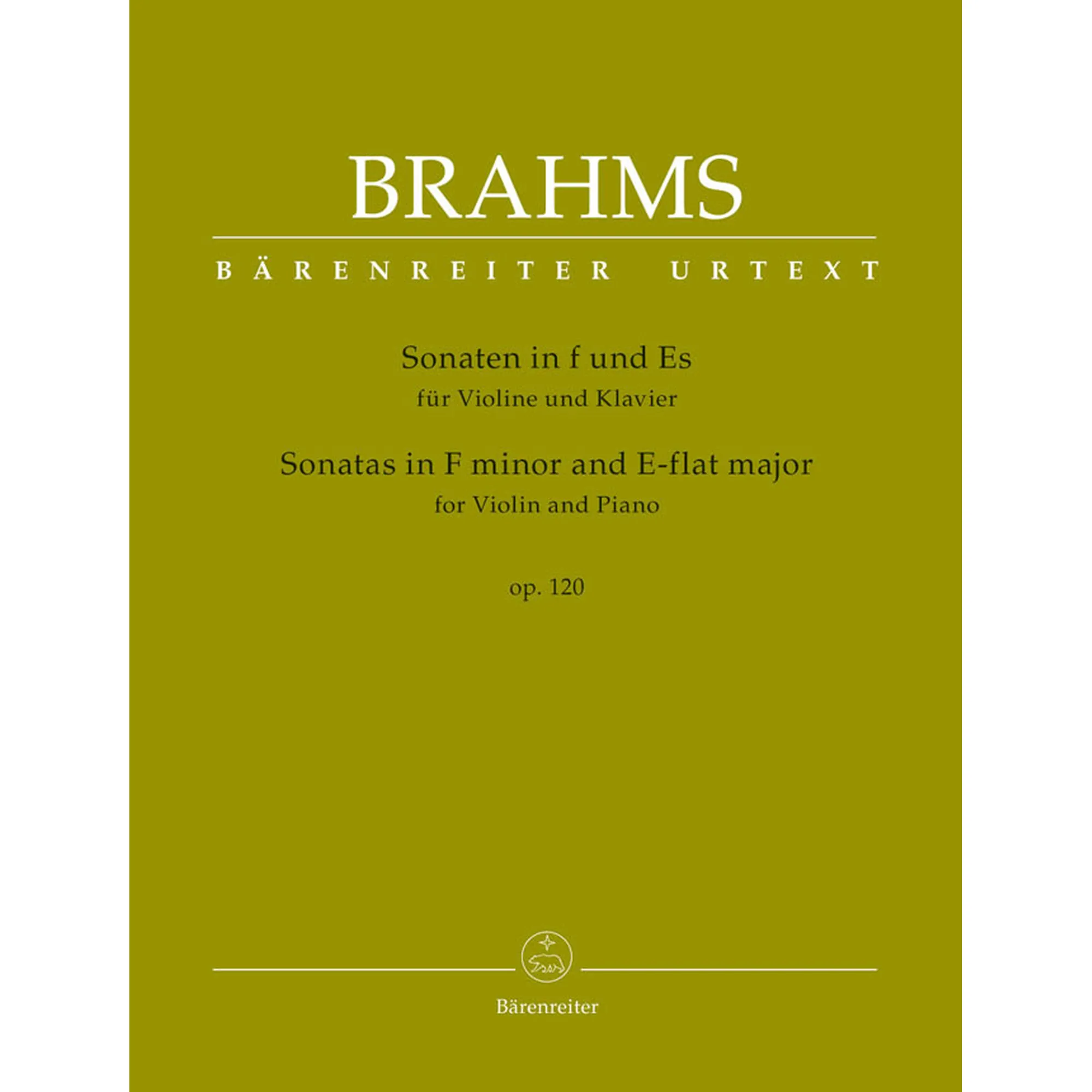 Sonaten in f und Es, op. 120