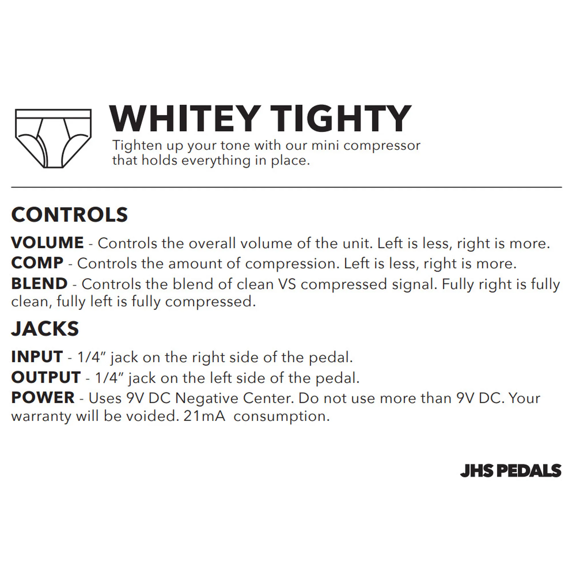 JHS Whitey Tighty