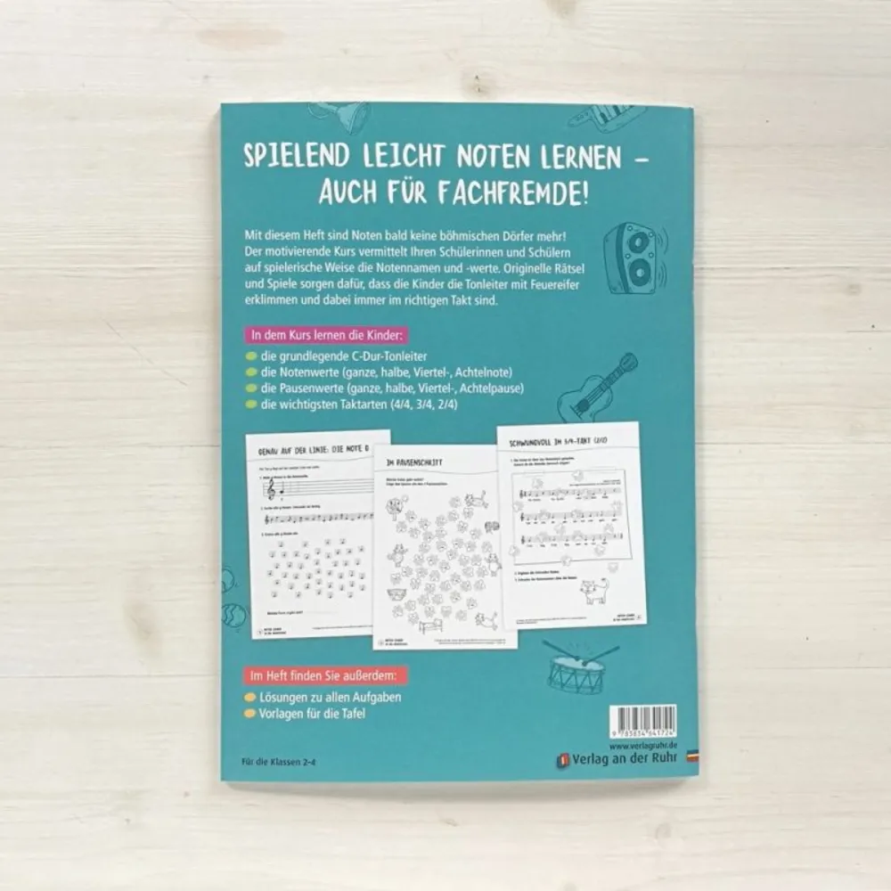 Noten lernen in der Grundschule - spielerisch und kindgerecht