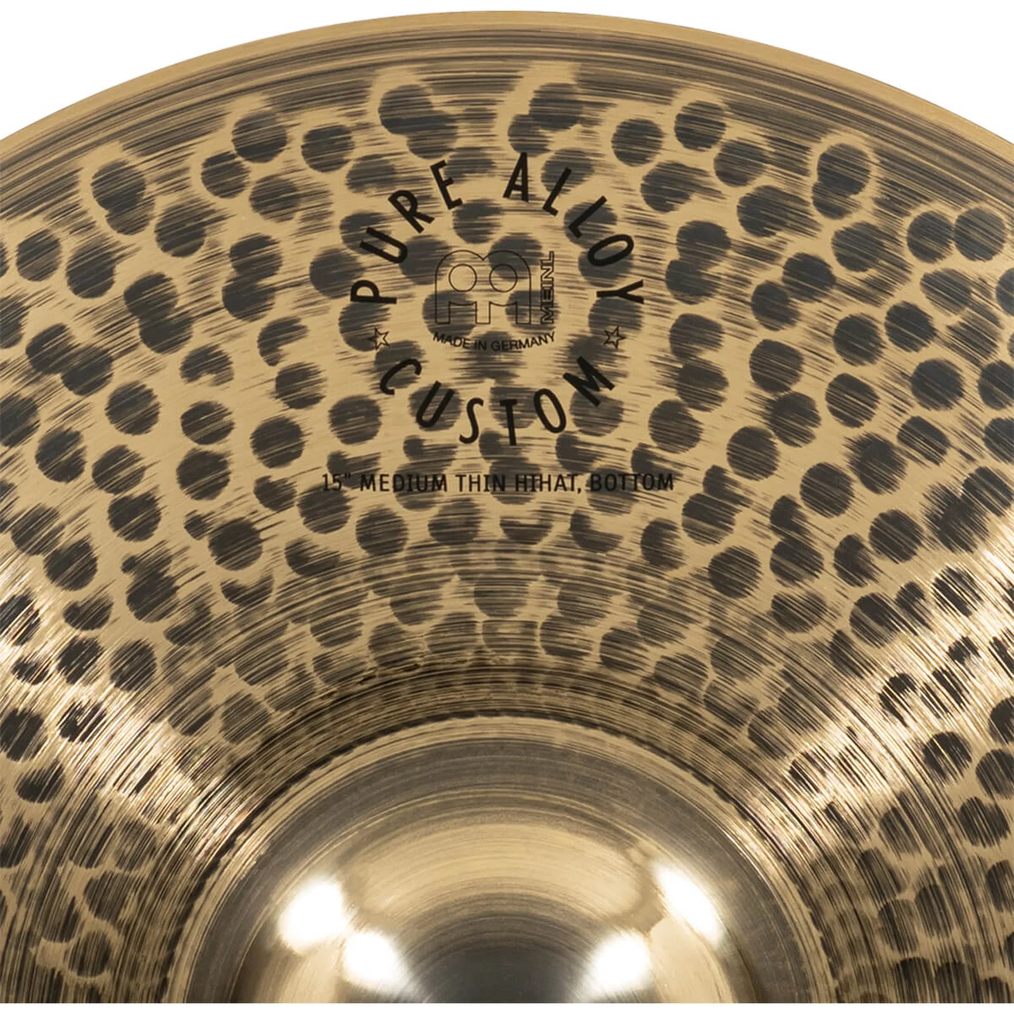 Meinl 15" Pure Alloy Custom Medium Thin