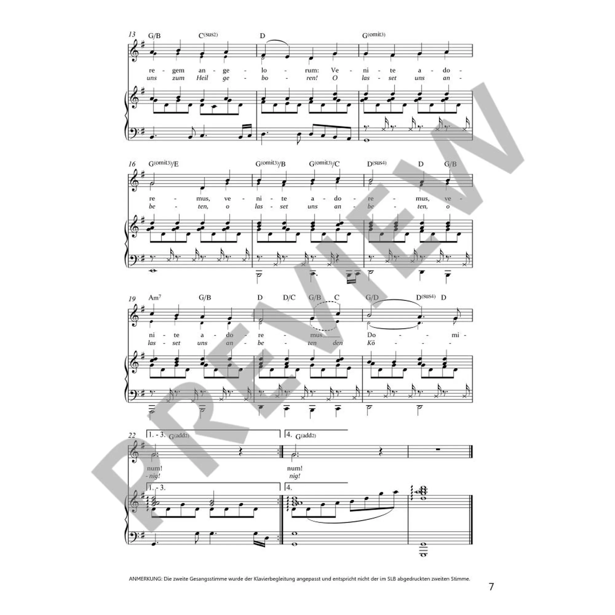 Liedbegleitung Klavier