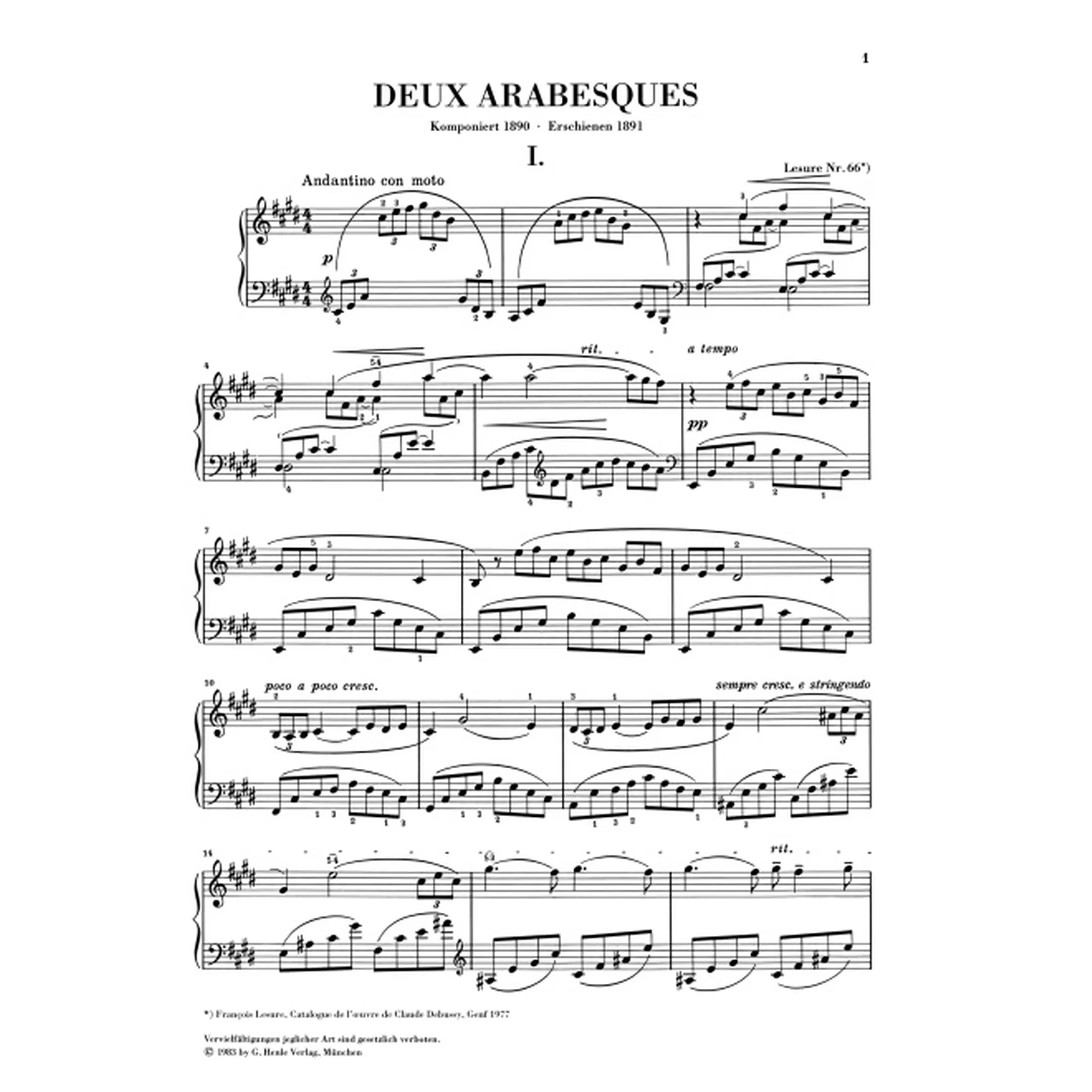 Deux Arabesques