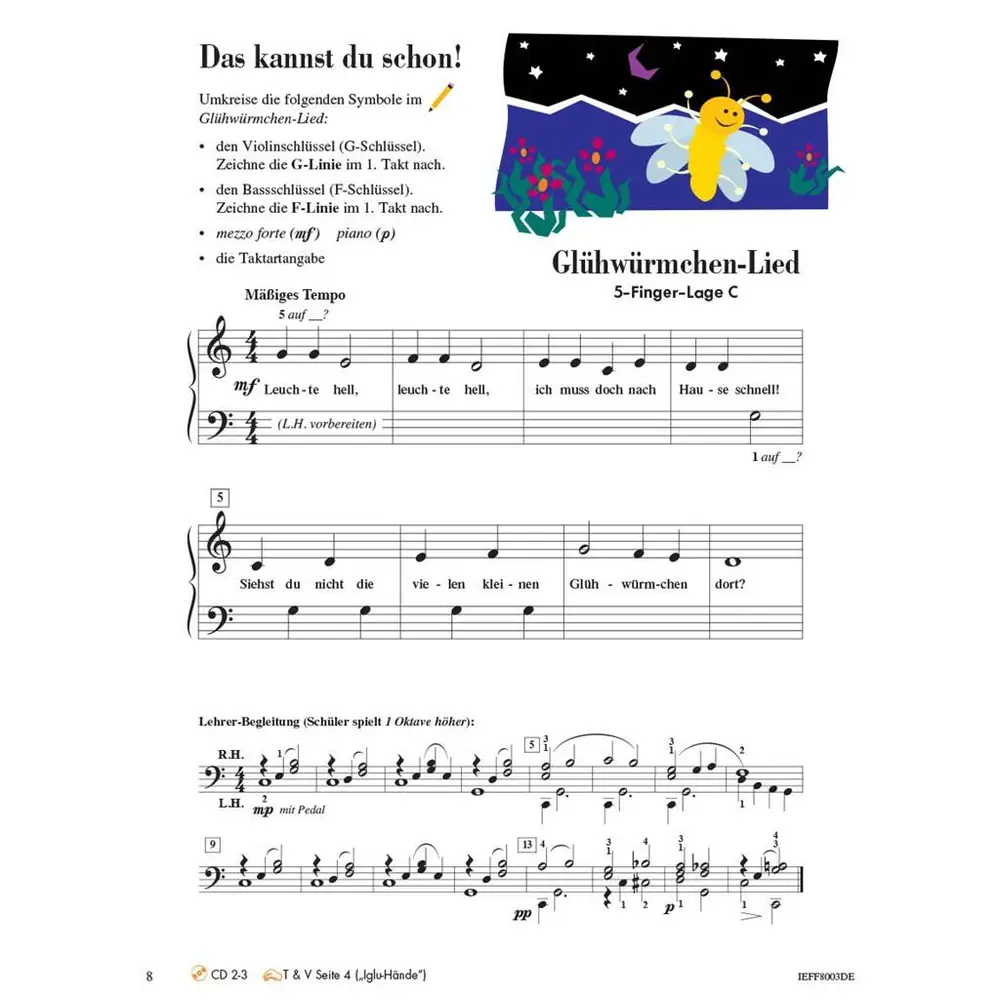 Piano Adventures Stufe 2 - Unterrichtsheft