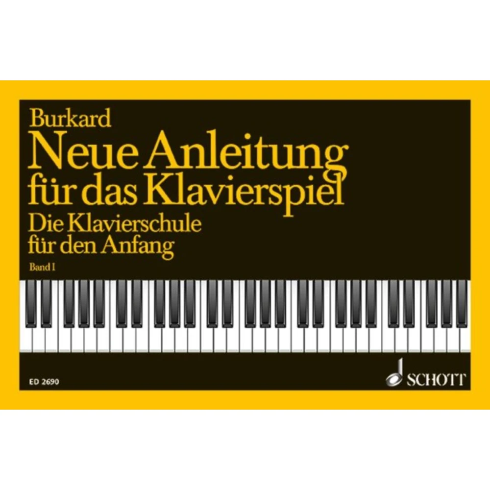 Neue Anleitung für Das Klavierspiel 1