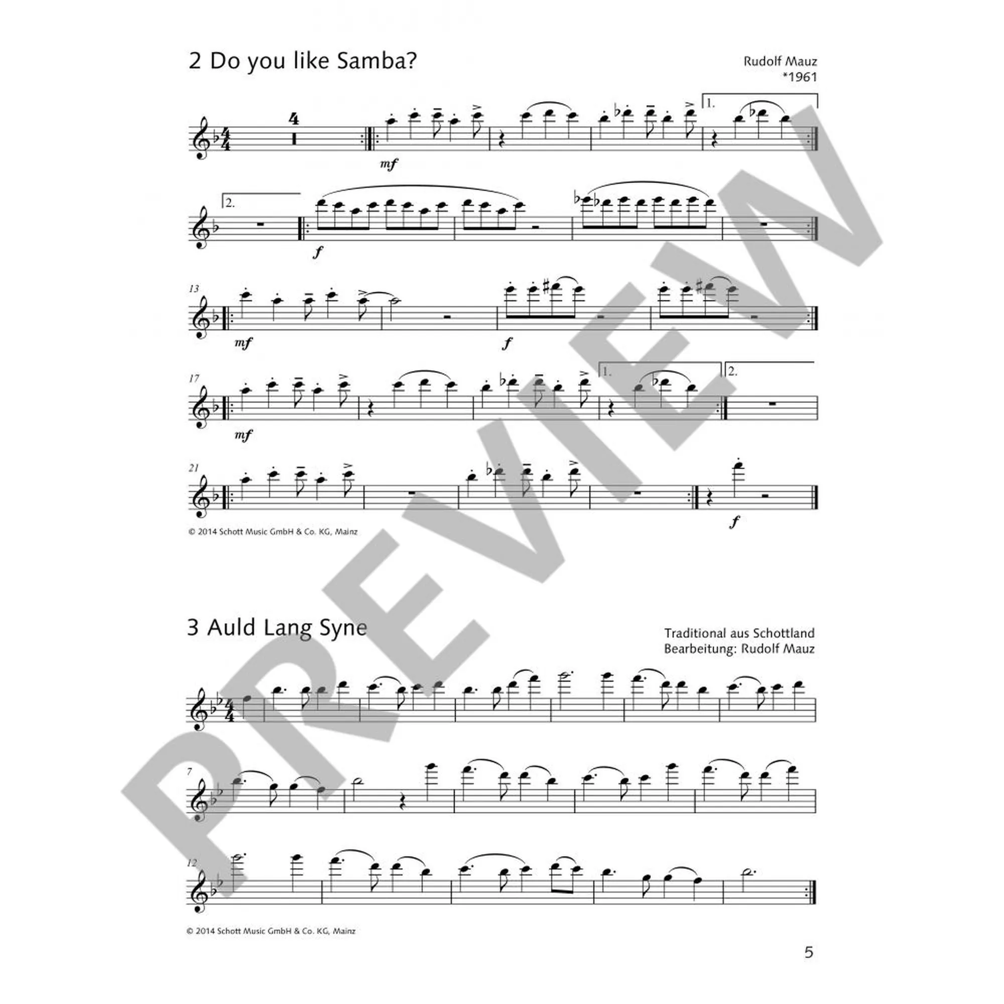 Die fröhliche Querflöte - Spielbuch 3