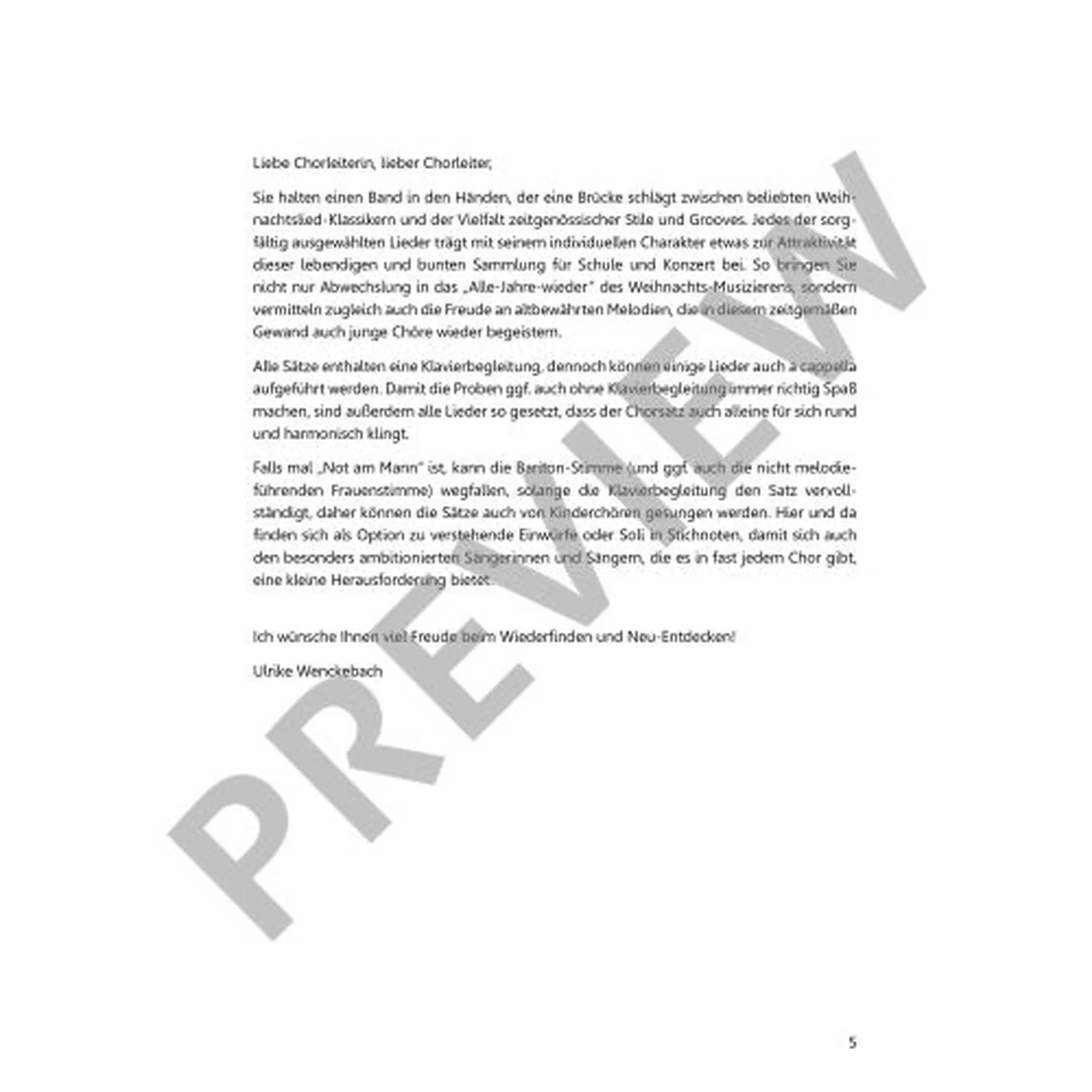 Schul-Liederbuch Xmas World