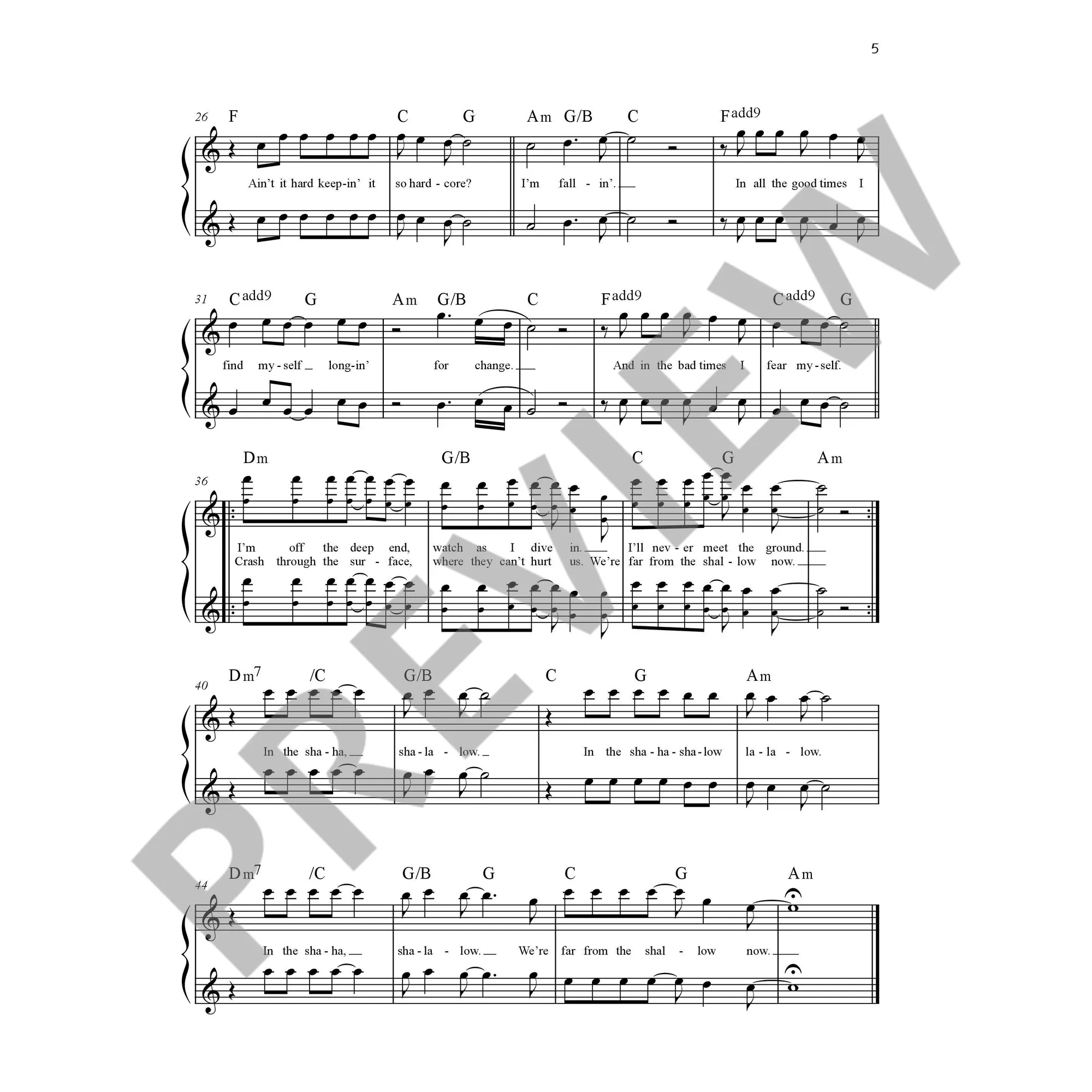Pop for Flute 3
