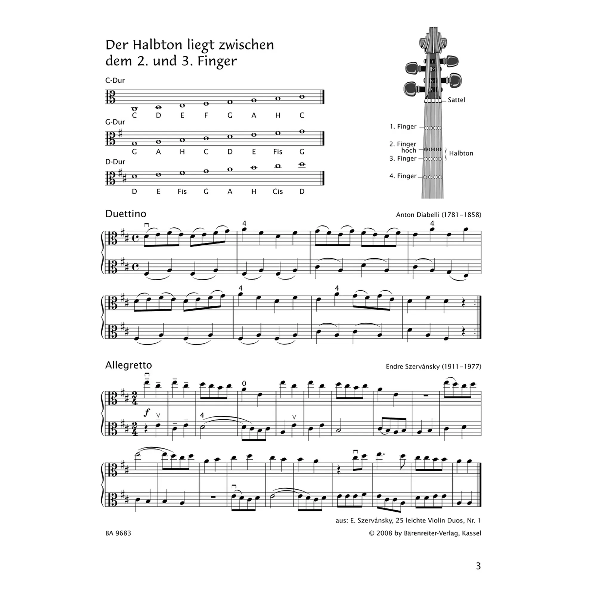 Sassmannshaus - Früher Anfang auf der Bratsche 3