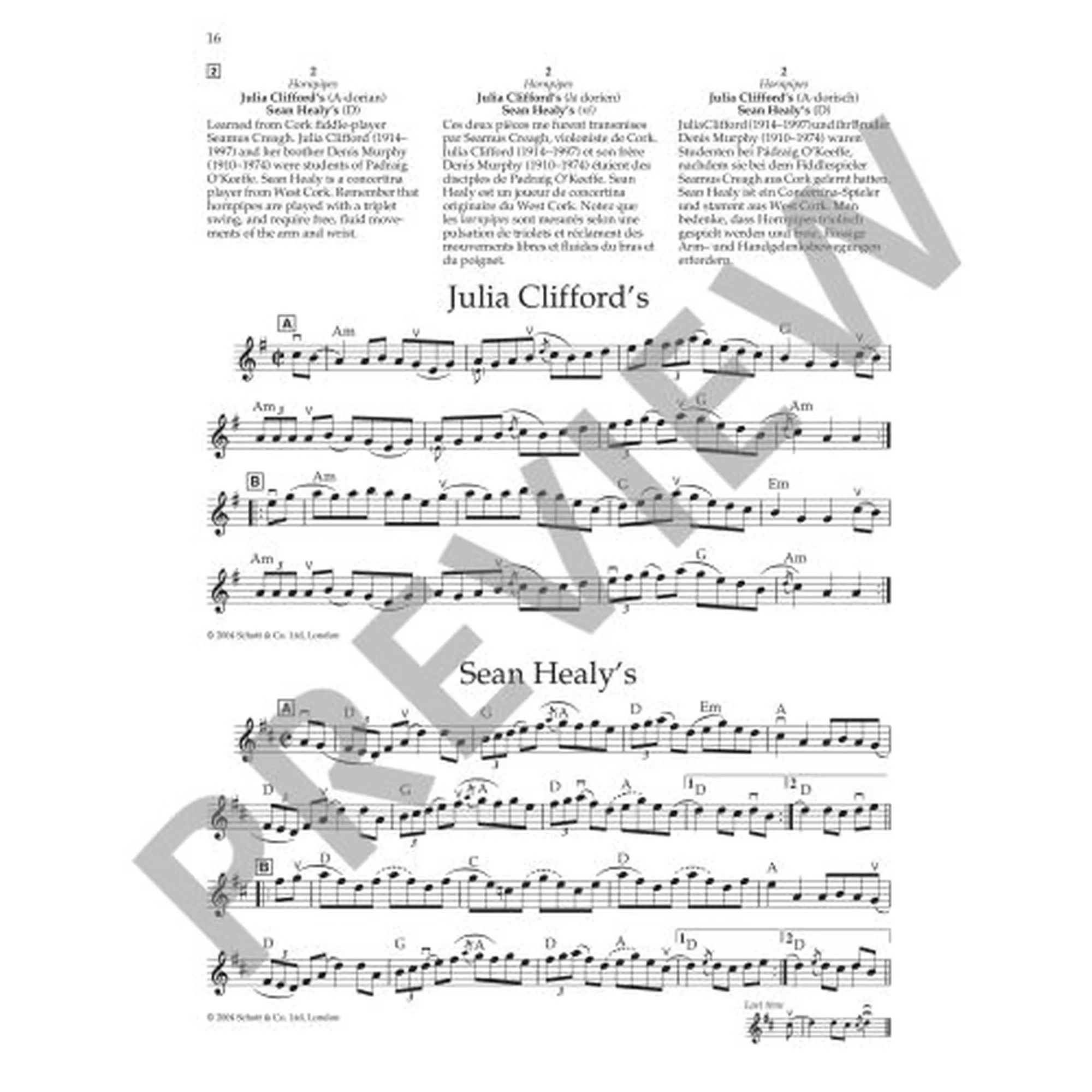 Irish Fiddle Solos