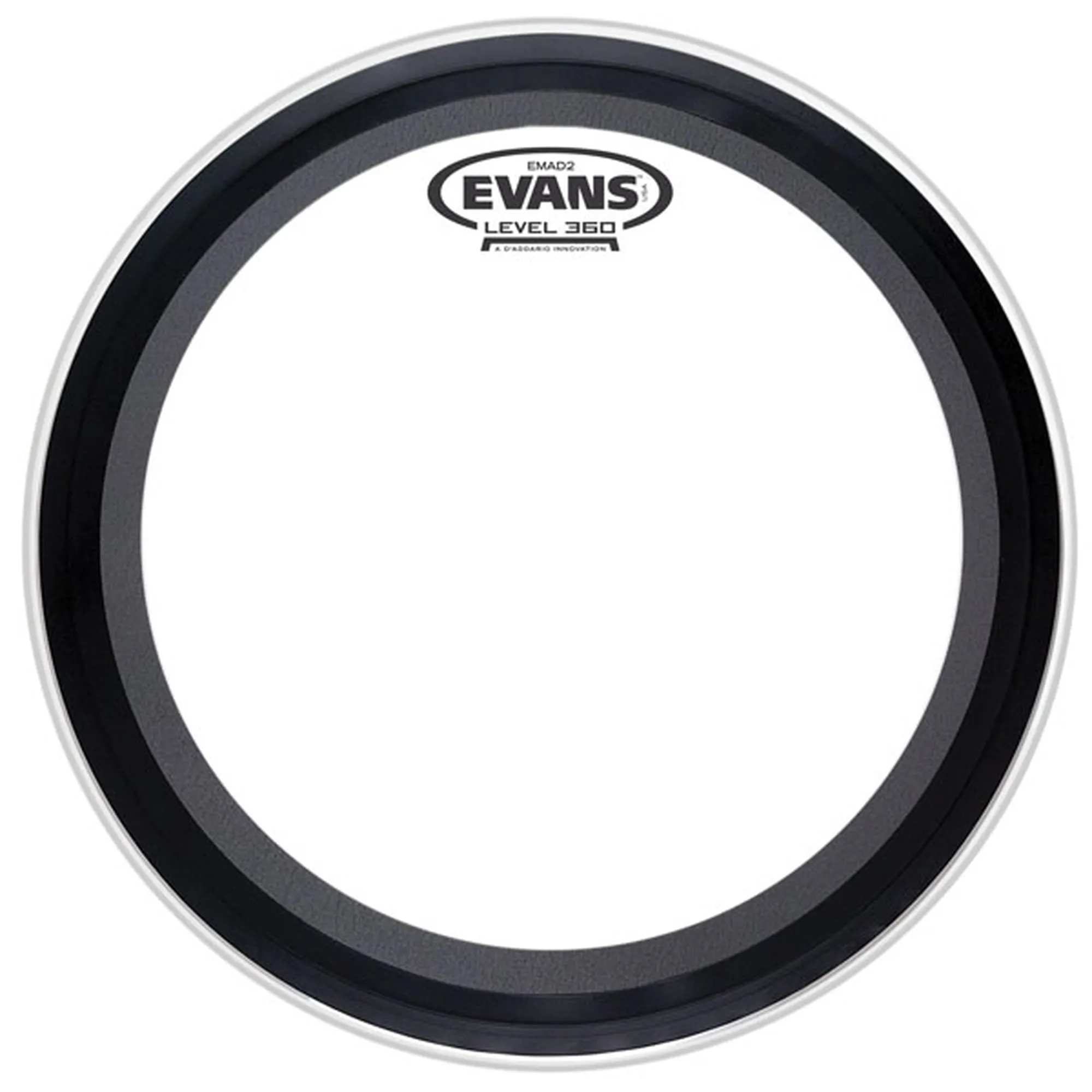 Evans EMAD2 Clear 18"