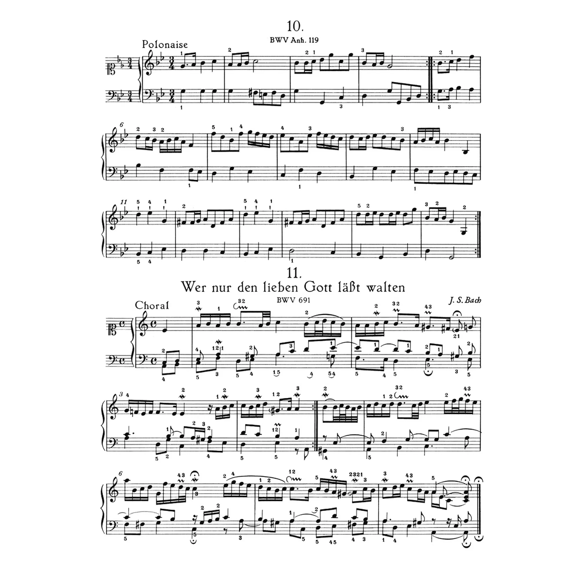 Klavierbüchlein für Anna Magdalena Bach