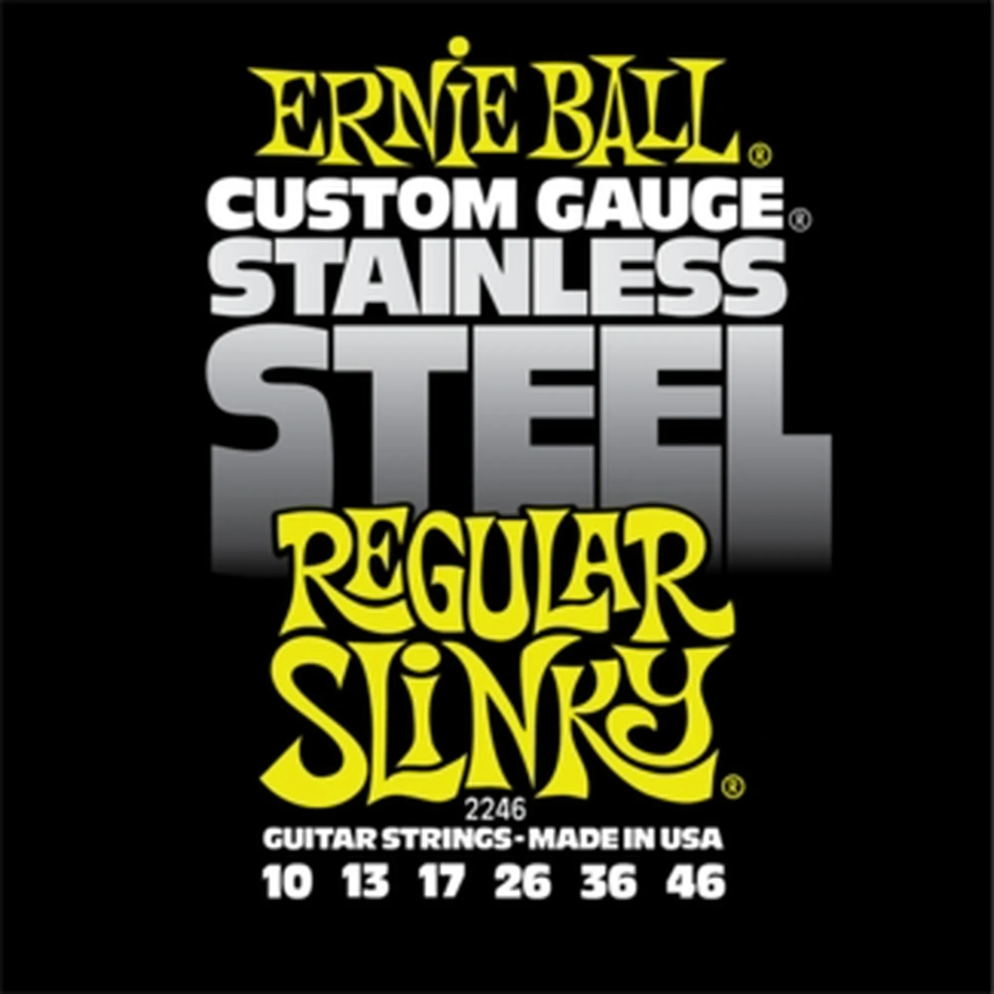 Ernie Ball EB2246 Regular Slinky Stainless