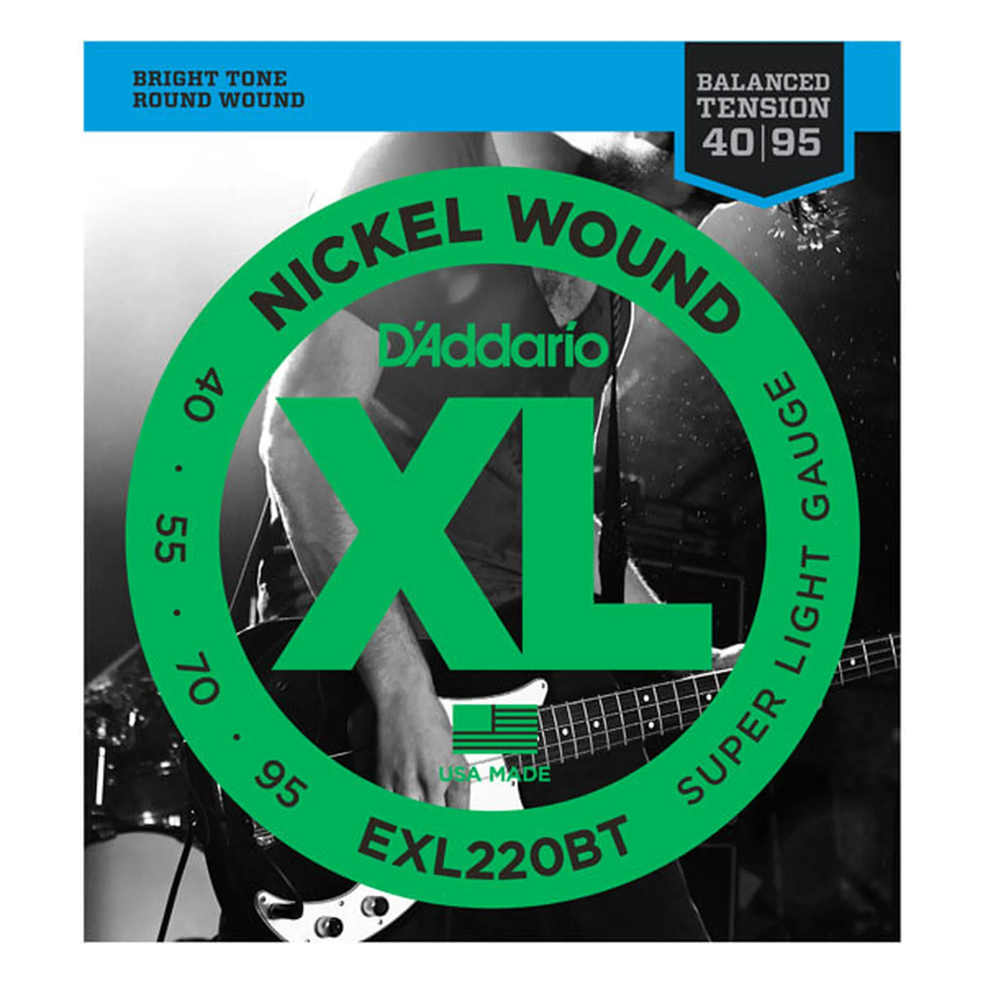 D´Addario EXL220BT Balanced Long Scale/Super Light