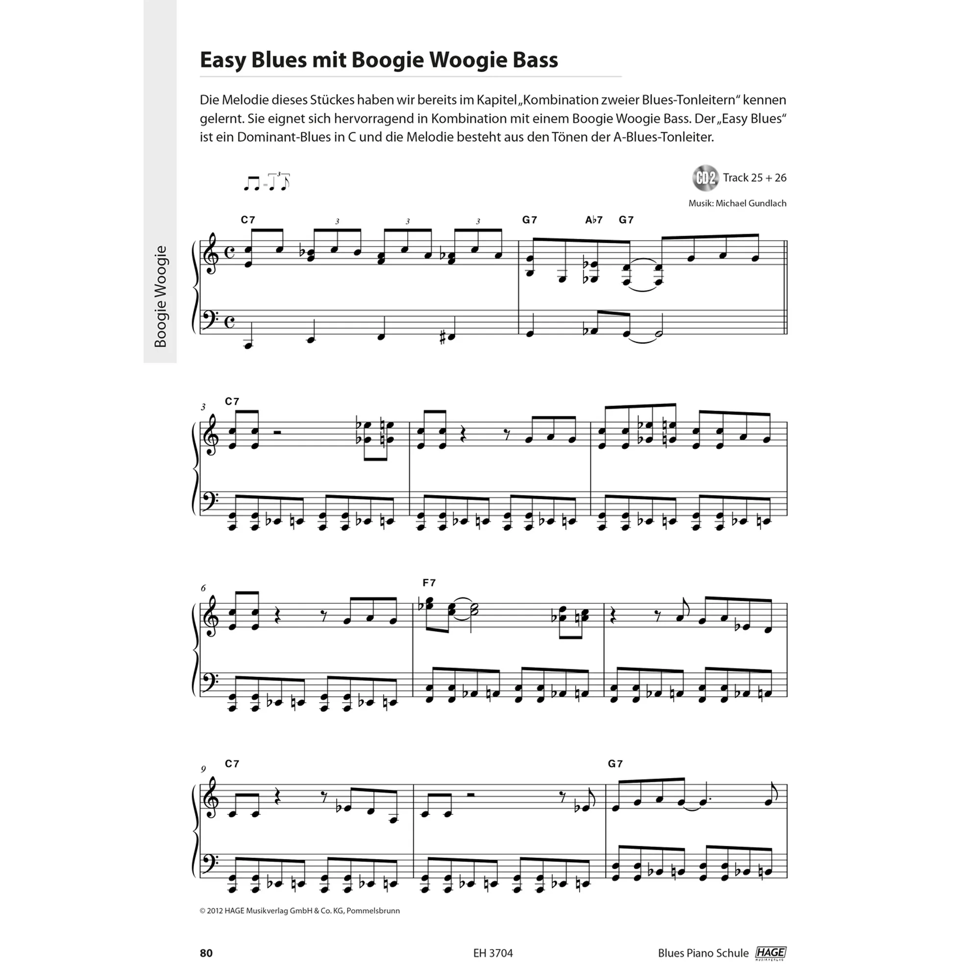 BLUES PIANO SCHULE