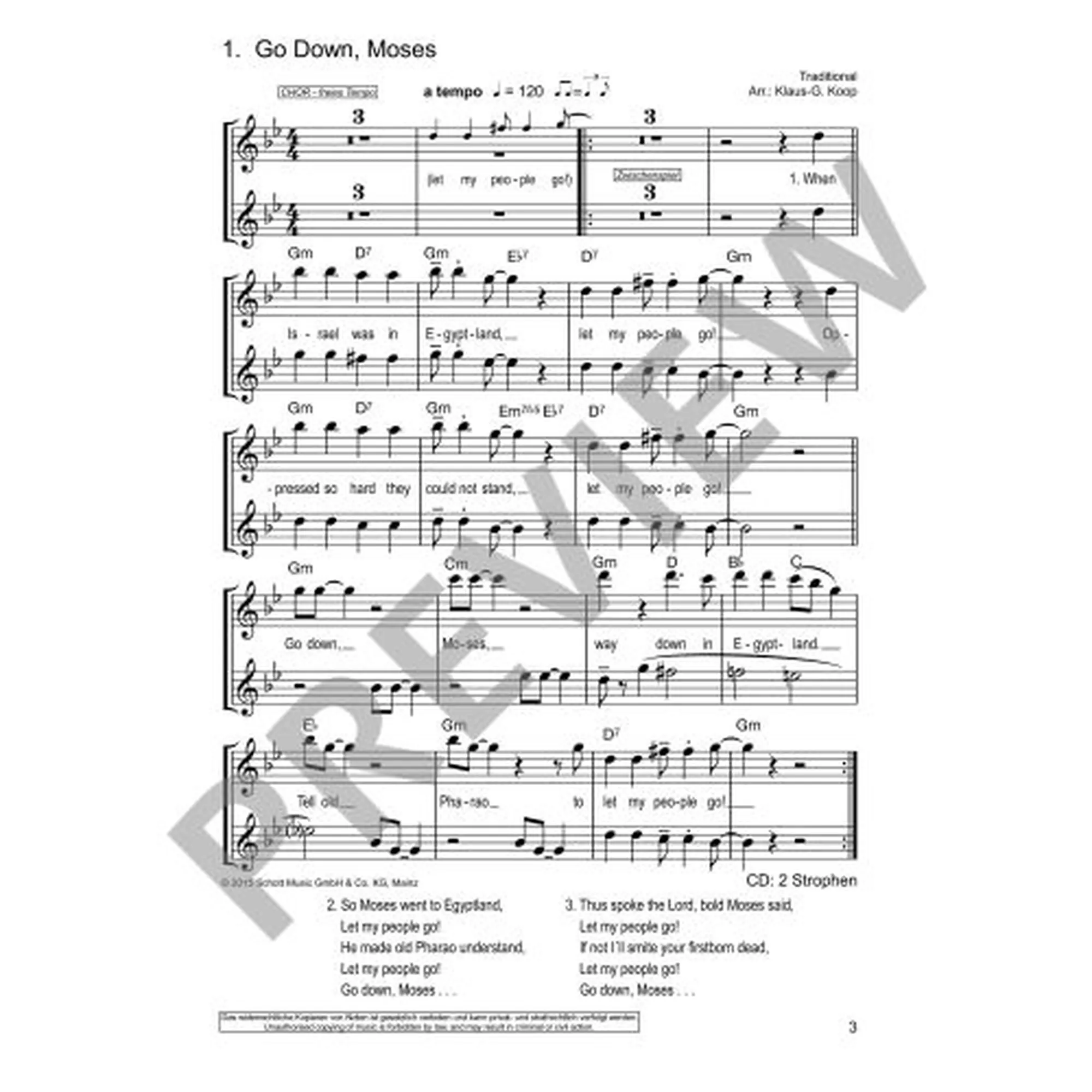 Die schönsten Spirituals & Gospels