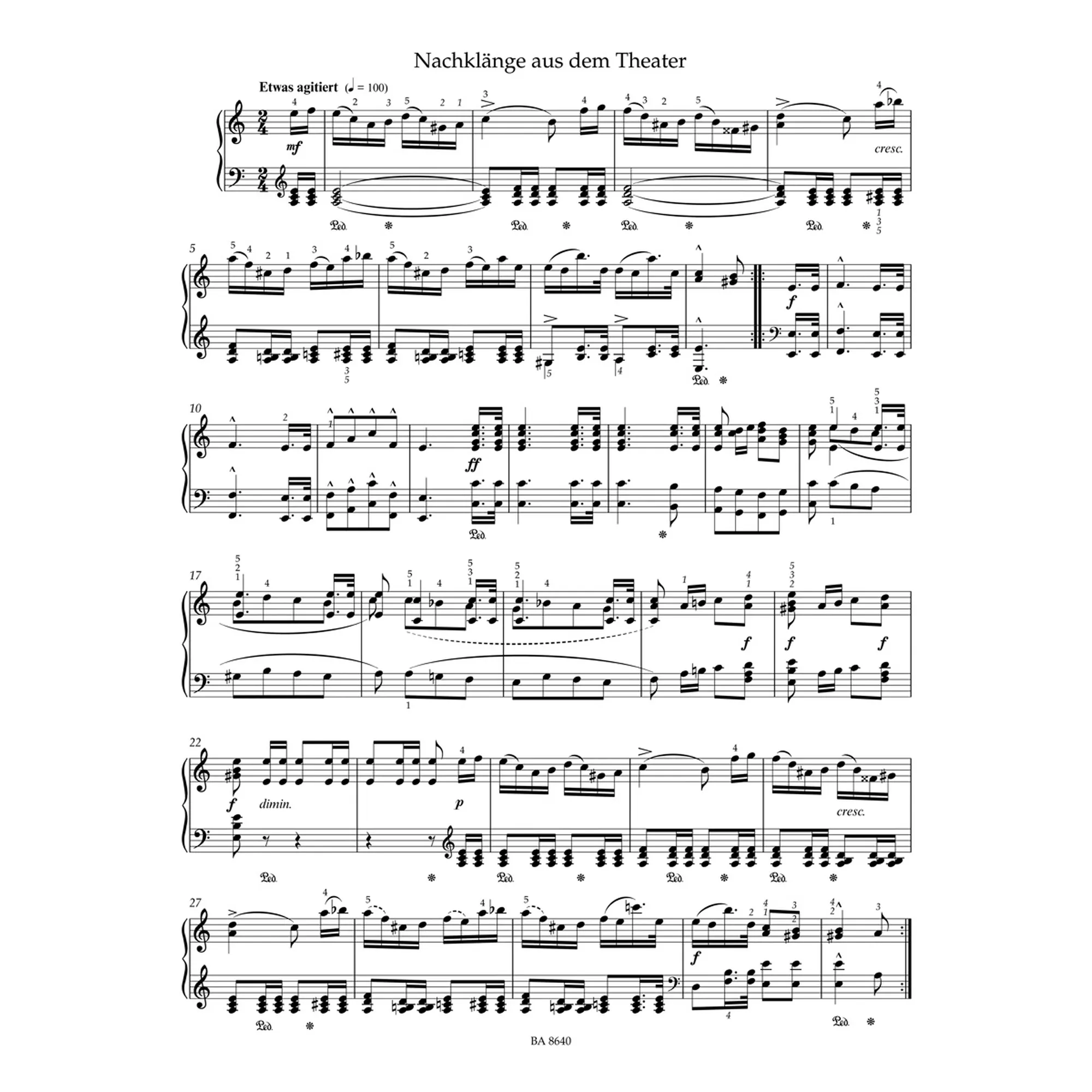 Schumann - Ausgewählte Klavierstücke