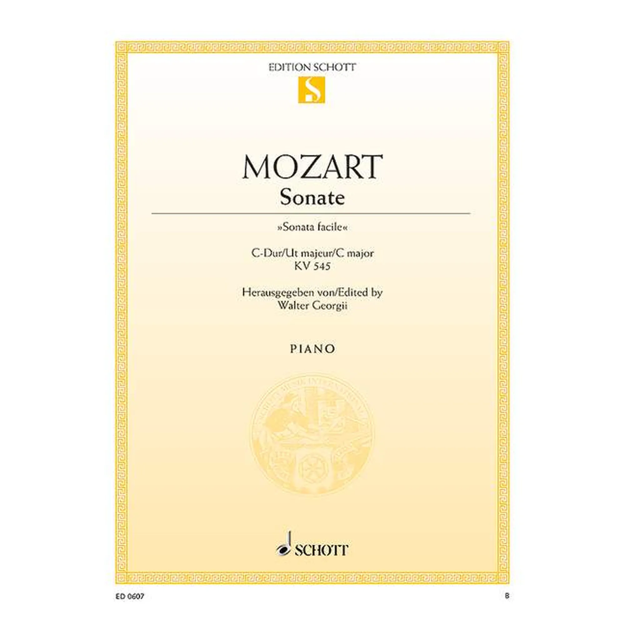 Sonate C-Dur KV 545 (Sonate Facile)