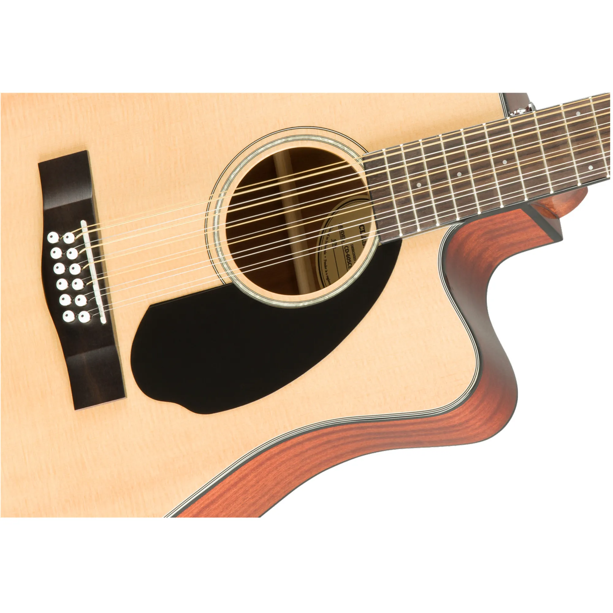 Fender CD-60SCE 12-String Natural