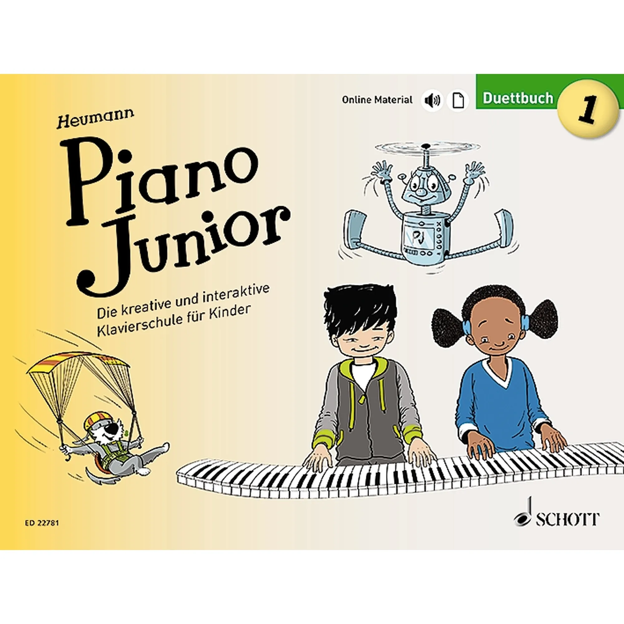 Piano junior 1 - Duett Buch