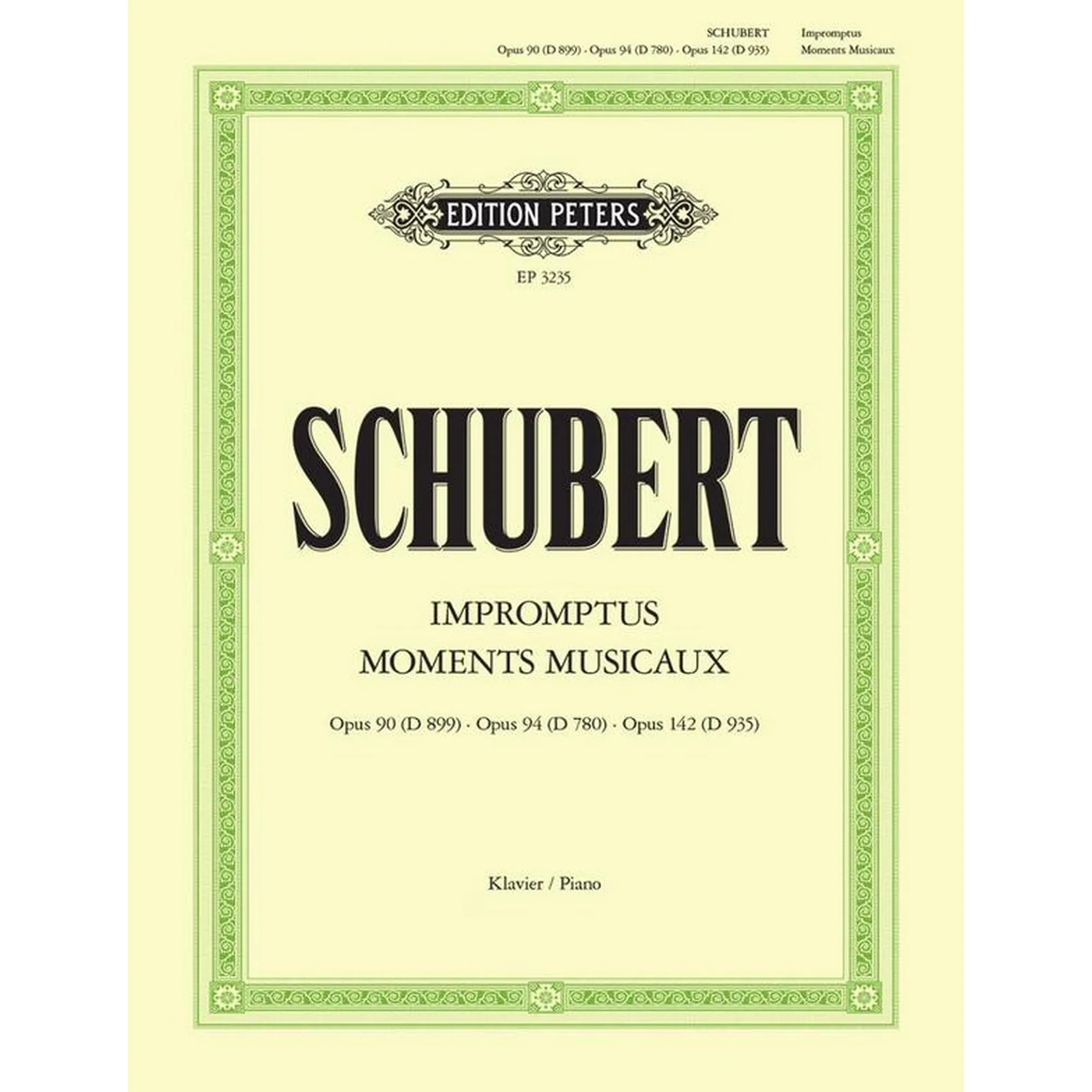 Impromptus & Moments musicaux op.90, 94 & 142