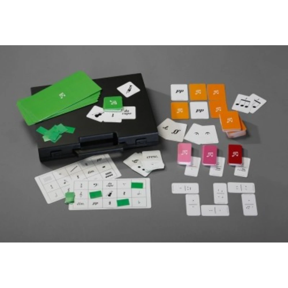 Music Work Out - spielend Musiktheorie lernen mit Domino, Memory, Bingo