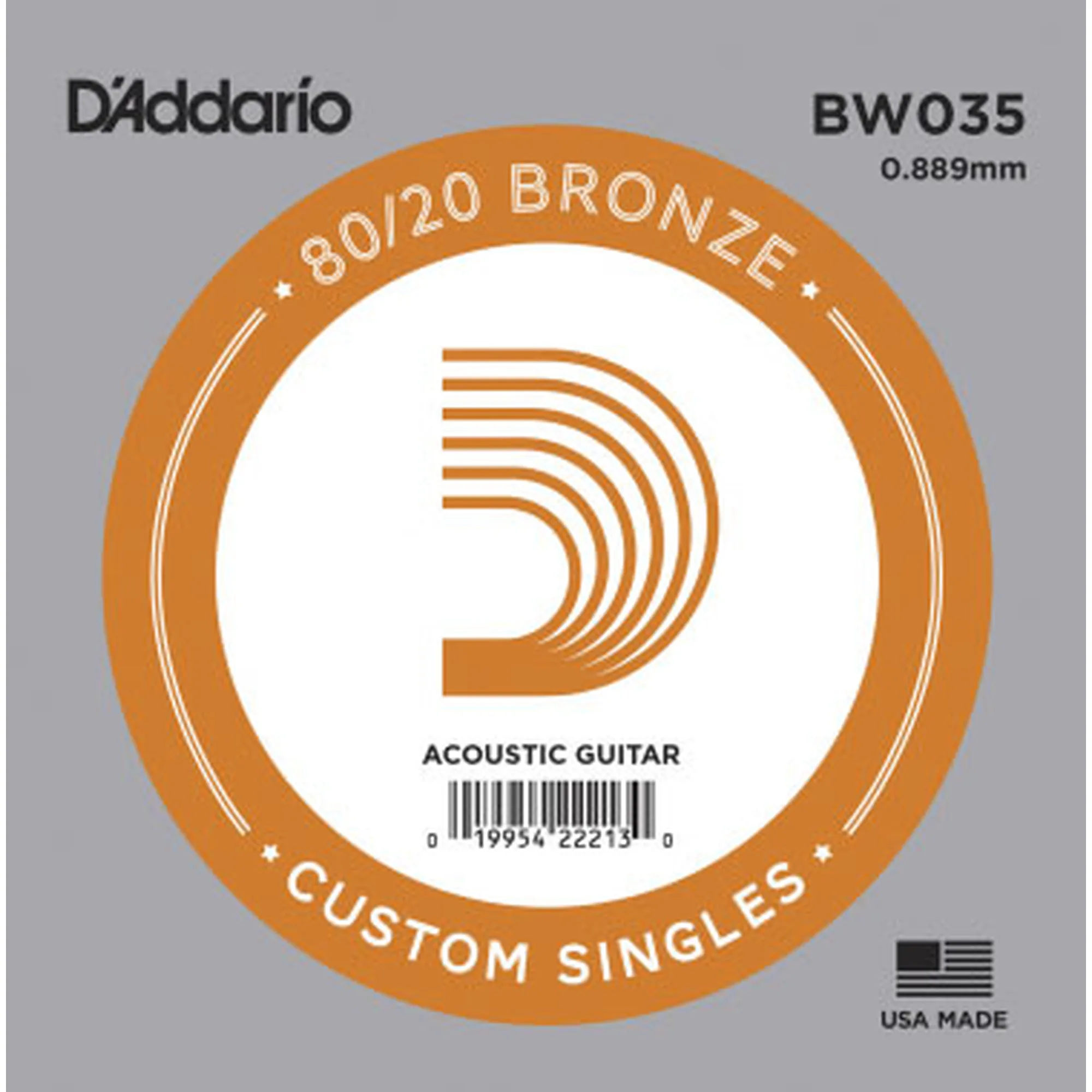 D´Addario BW035 80/20 Bronze